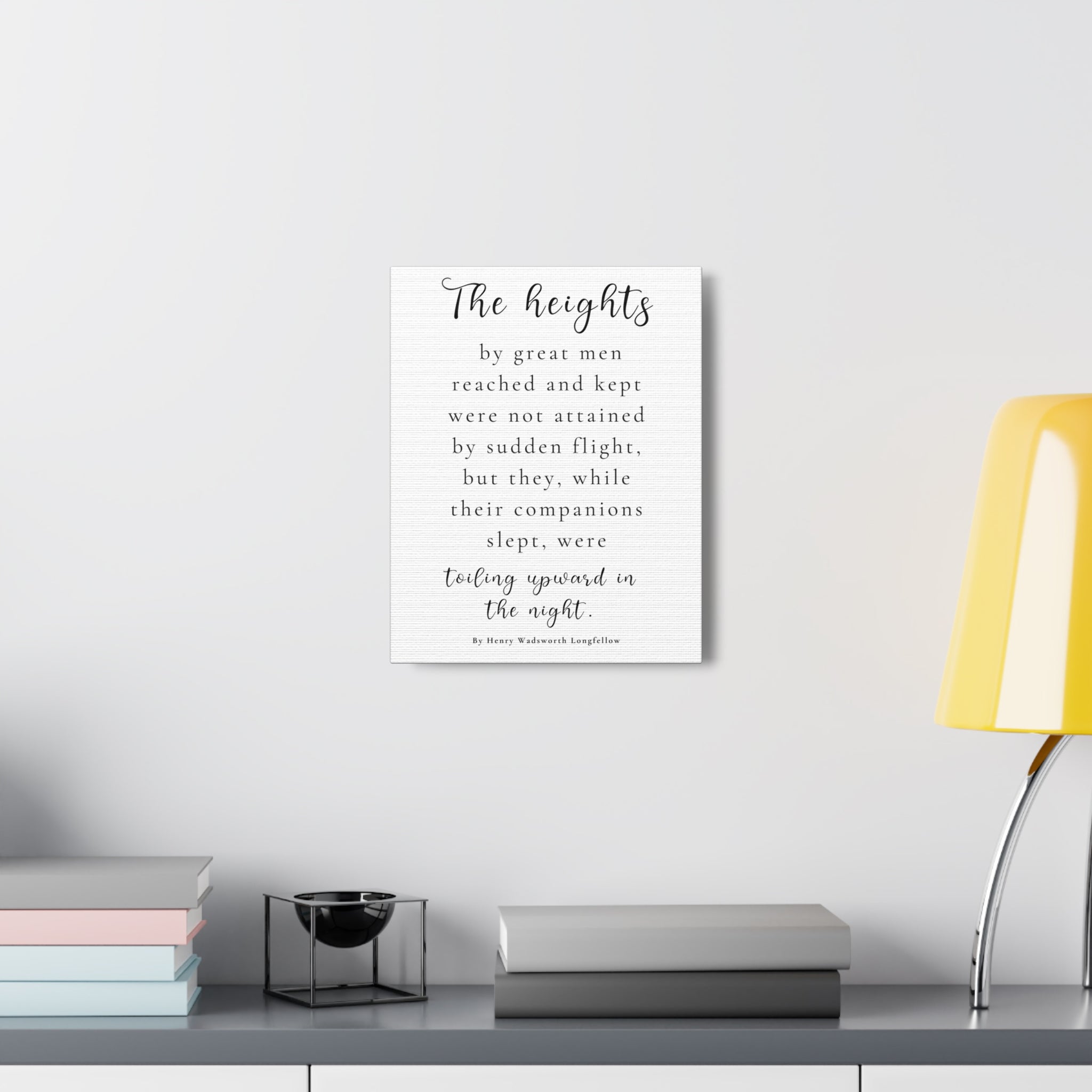 The Heights By Great Men | Office Wall Art