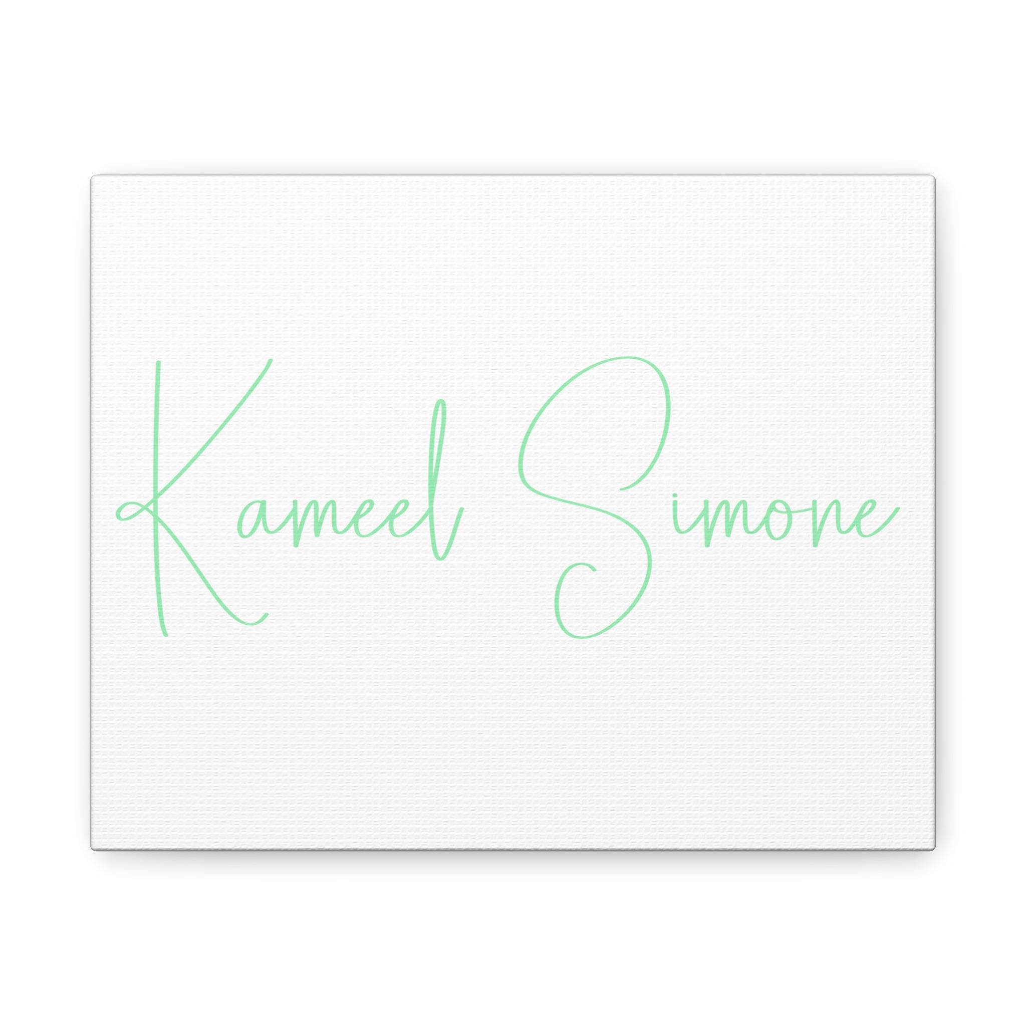 Baby name | Nursery Canvas Wall Art