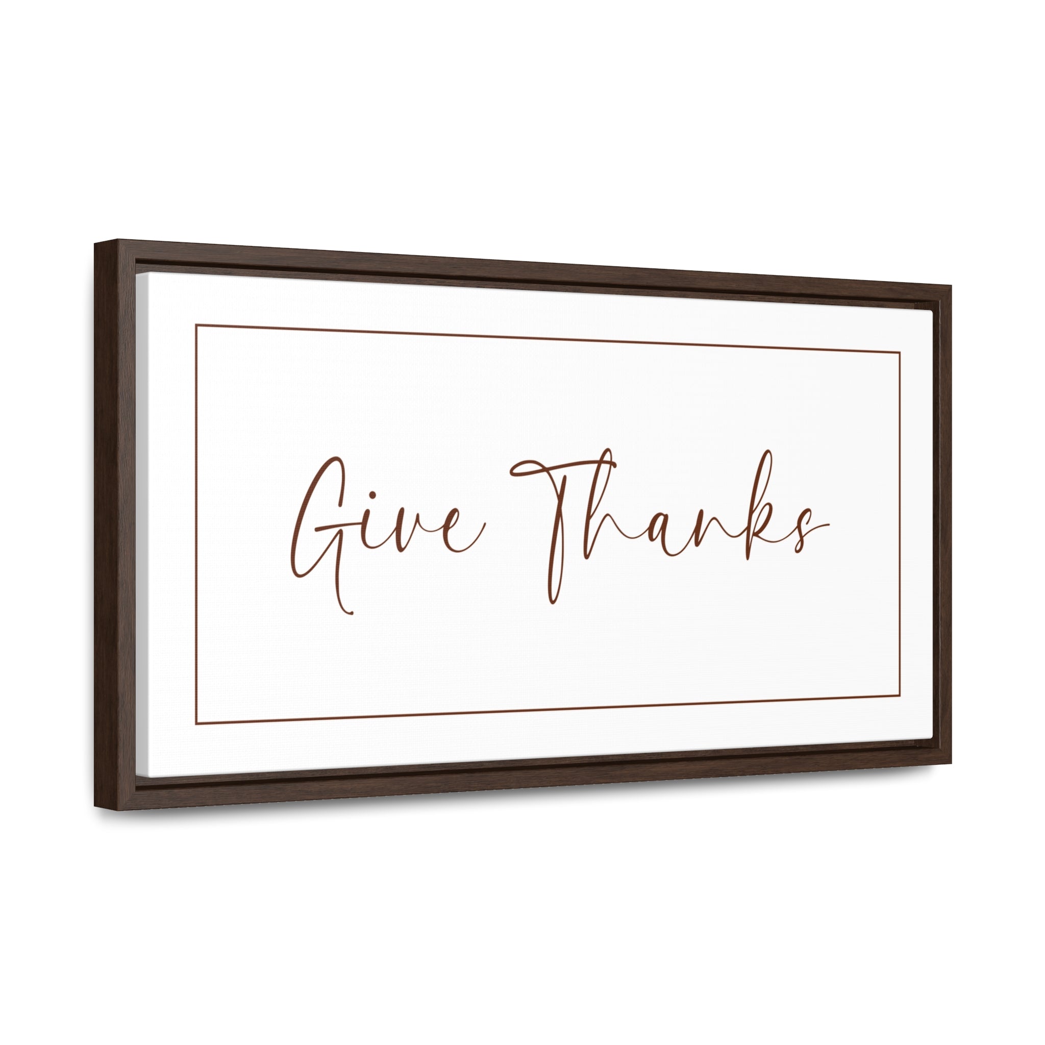 Give Thanks_V2 | Gratitude Wall Art | Canvas