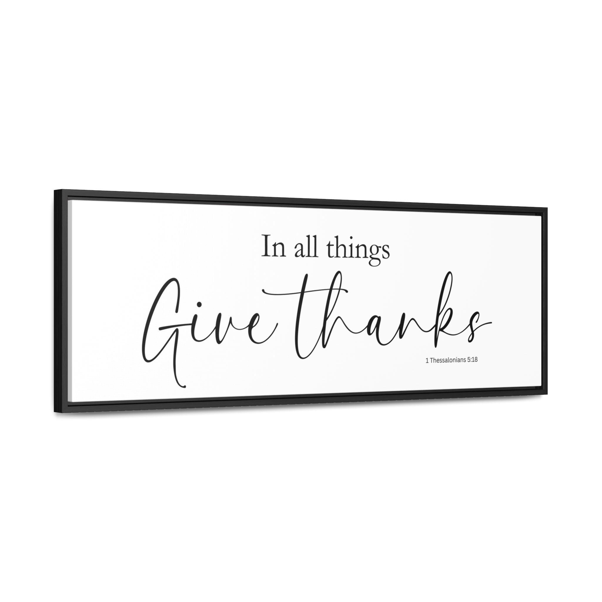 In All Things Give Thanks | Christian Wall Art