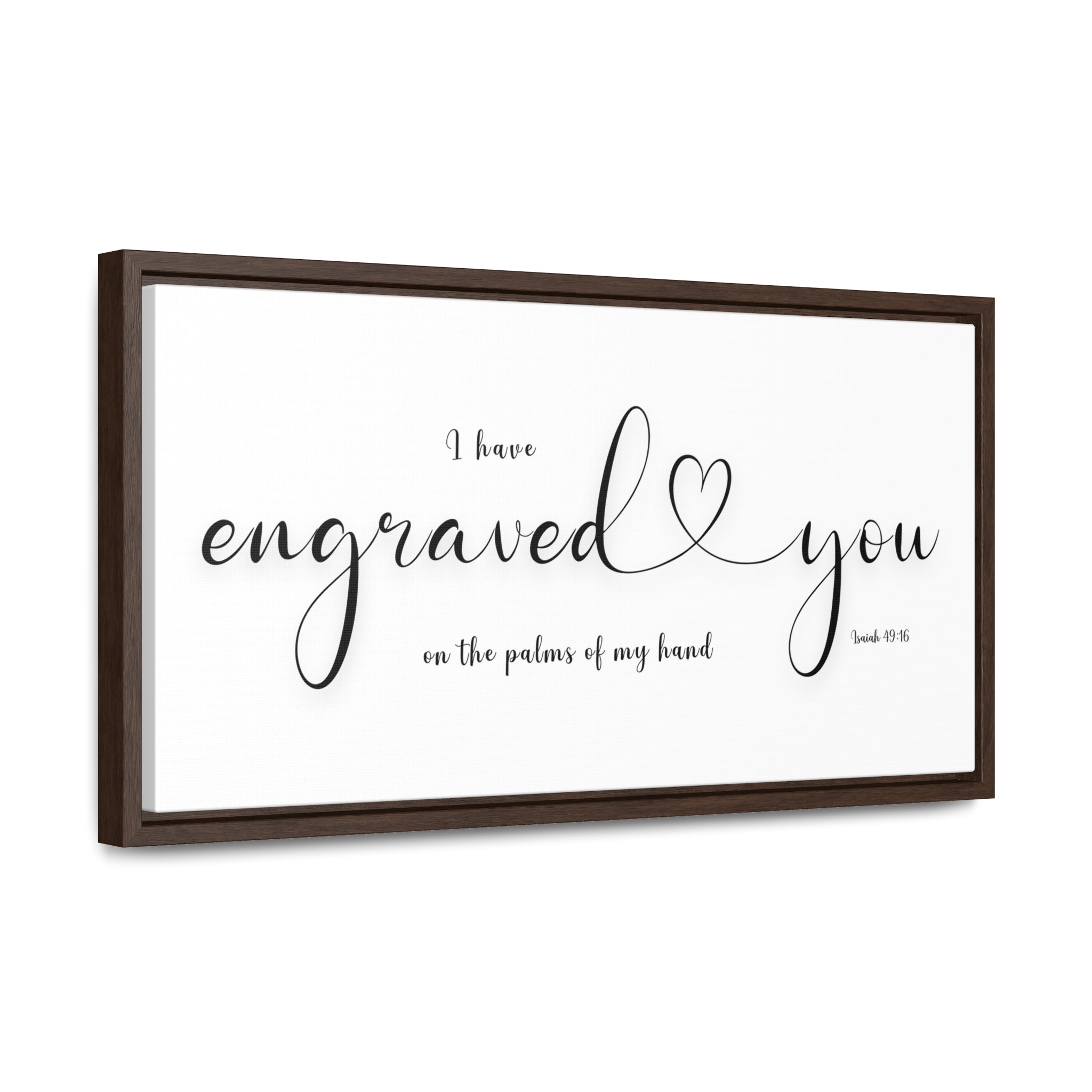 I Engraved You On The Palm Of My Hands | Christian Wall Art