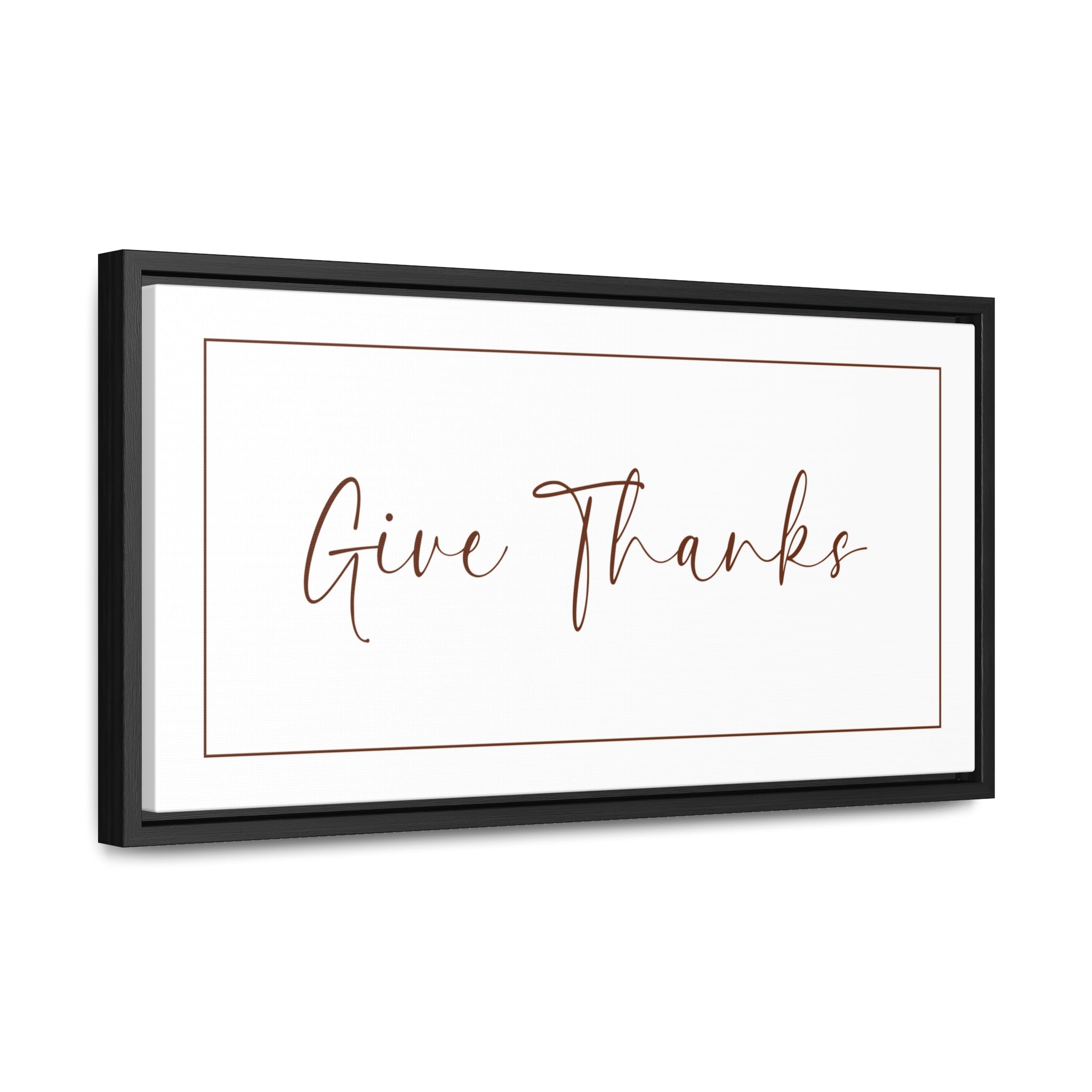 Give Thanks_V2 | Gratitude Wall Art | Canvas