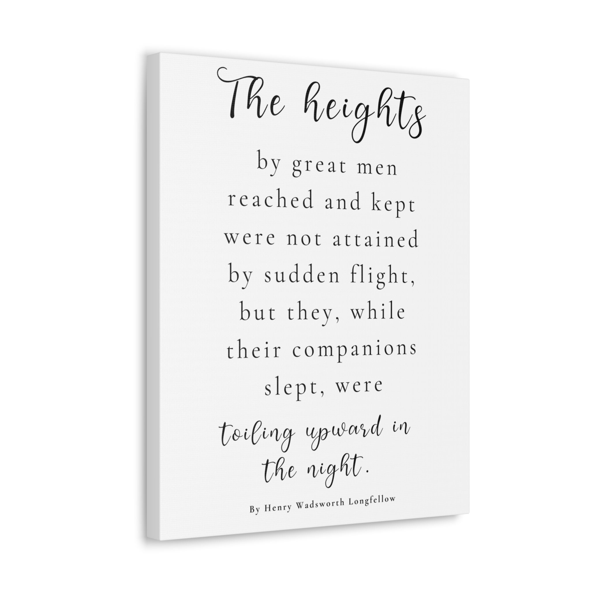 The Heights By Great Men | Office Wall Art