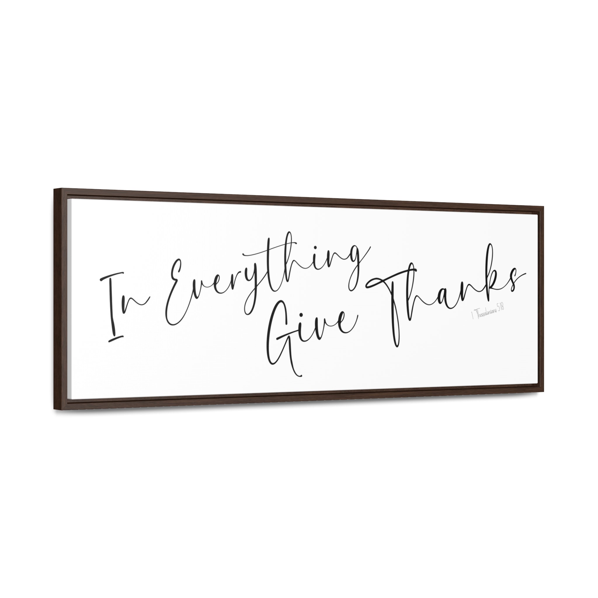 In Everything Give Thanks | Christian Wall Art