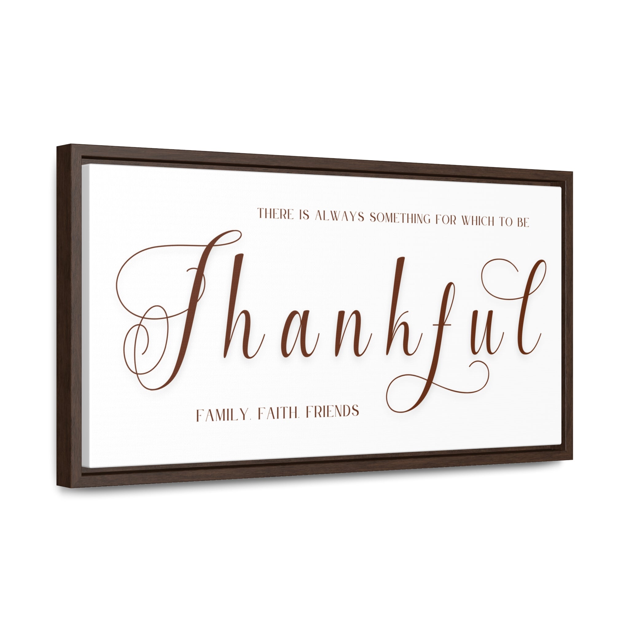 Something For Which To Be Thankful | Gratitude Wall Art | Canvas