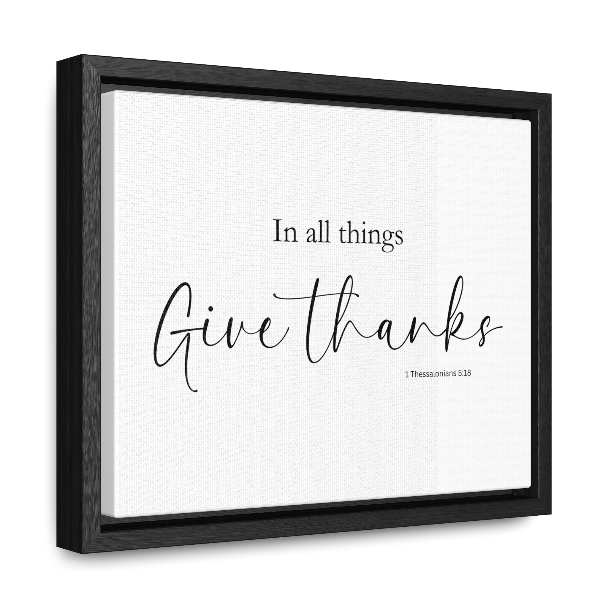 In All Things Give Thanks | Christian Wall Art