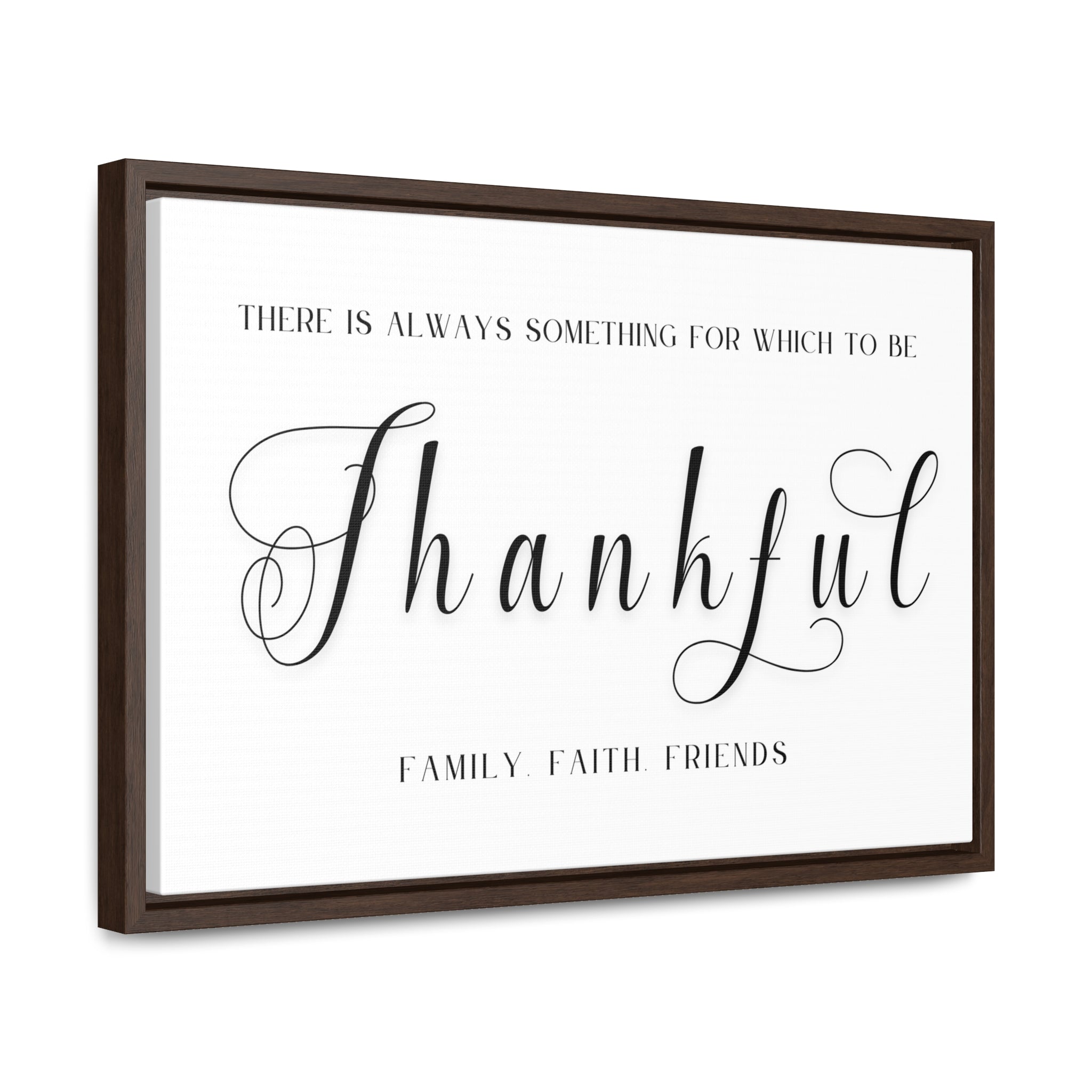 Something For Which To Be Thankful | Gratitude Wall Art | Canvas