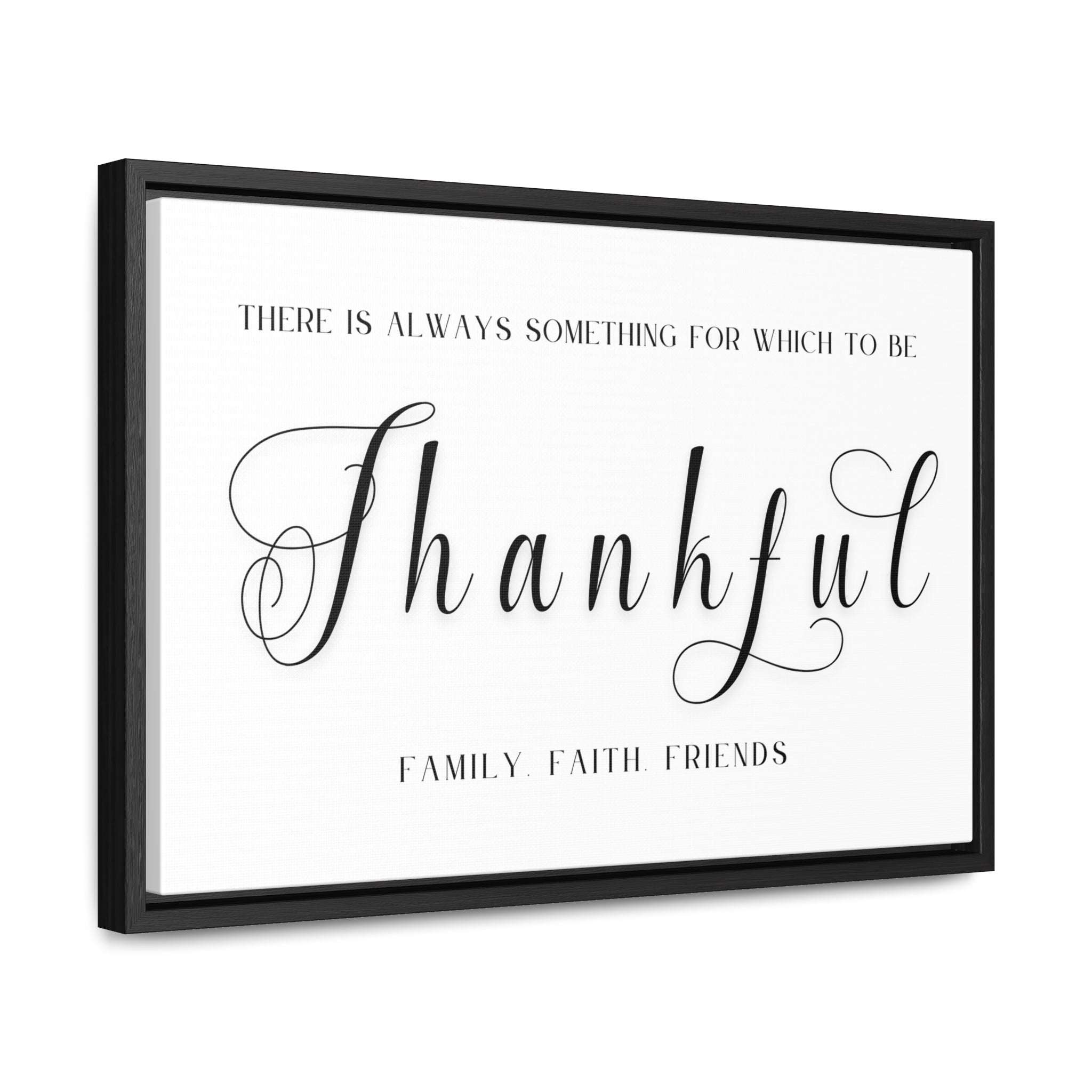 Something For Which To Be Thankful | Gratitude Wall Art | Canvas