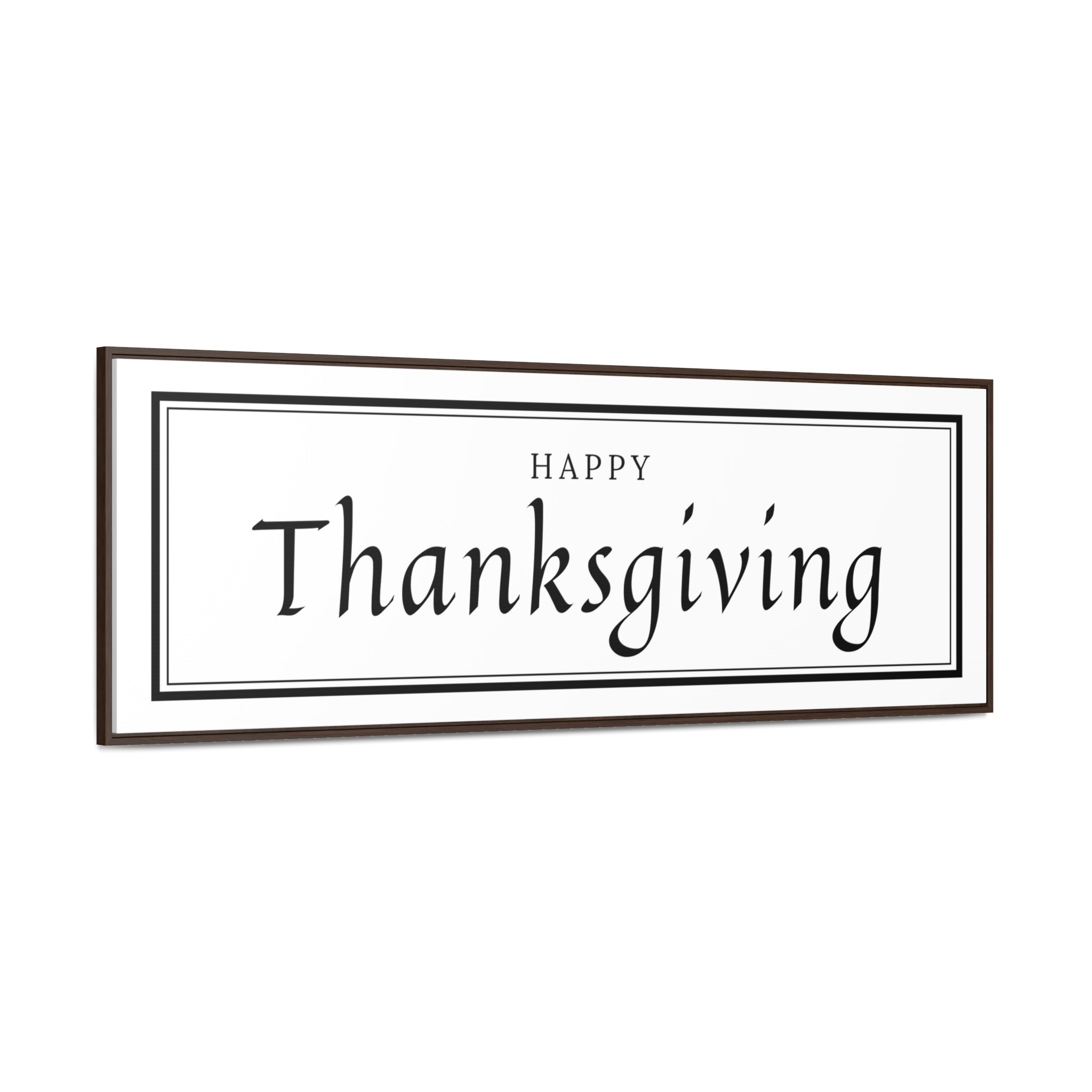 Happy Thanksgiving | Gratitude Wall Art | Canvas