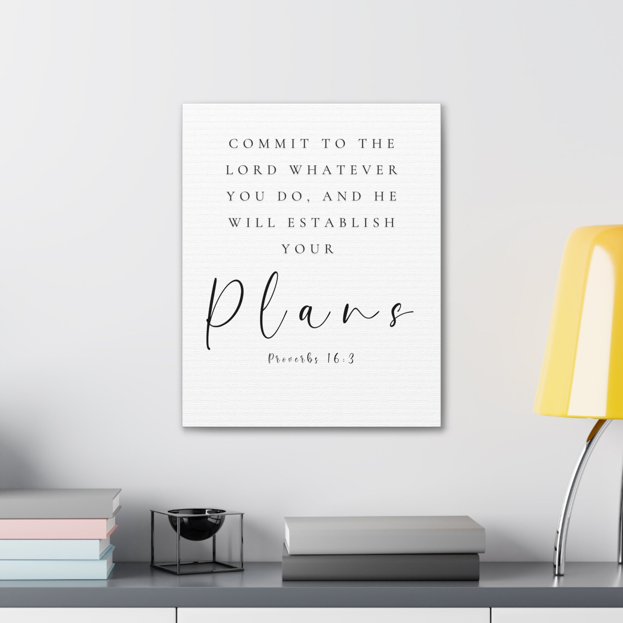 I Know The Plans I Have For You | Office Wall Art