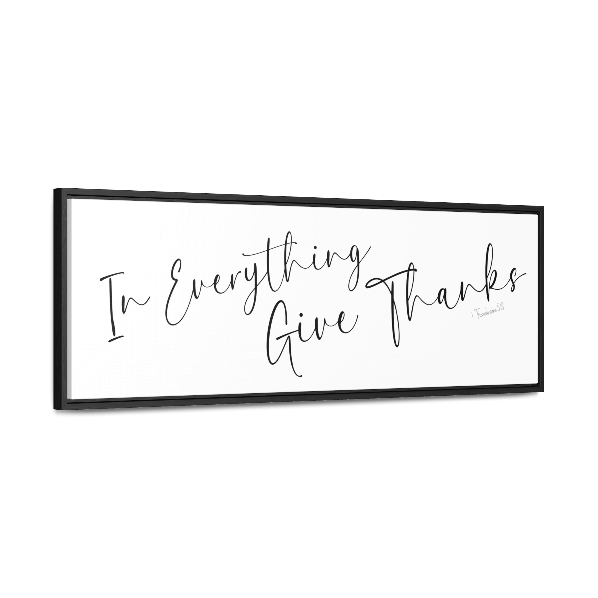 In Everything Give Thanks | Christian Wall Art