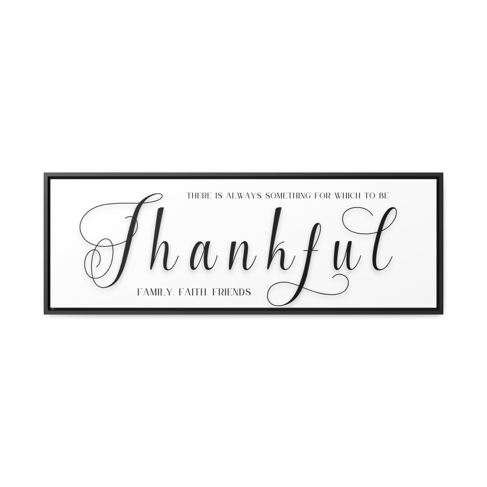 Something For Which To Be Thankful | Gratitude Wall Art | Canvas