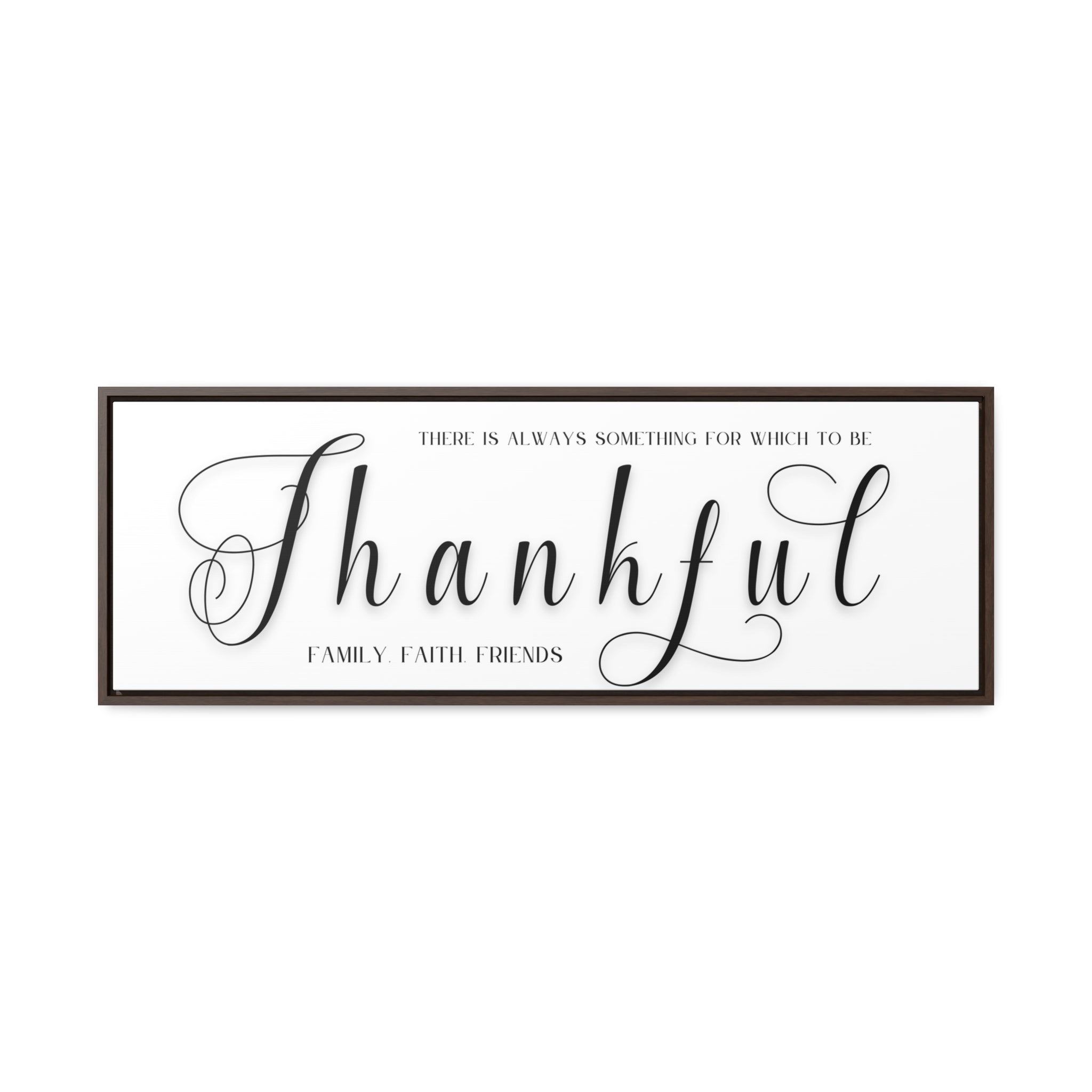 Something For Which To Be Thankful | Gratitude Wall Art | Canvas