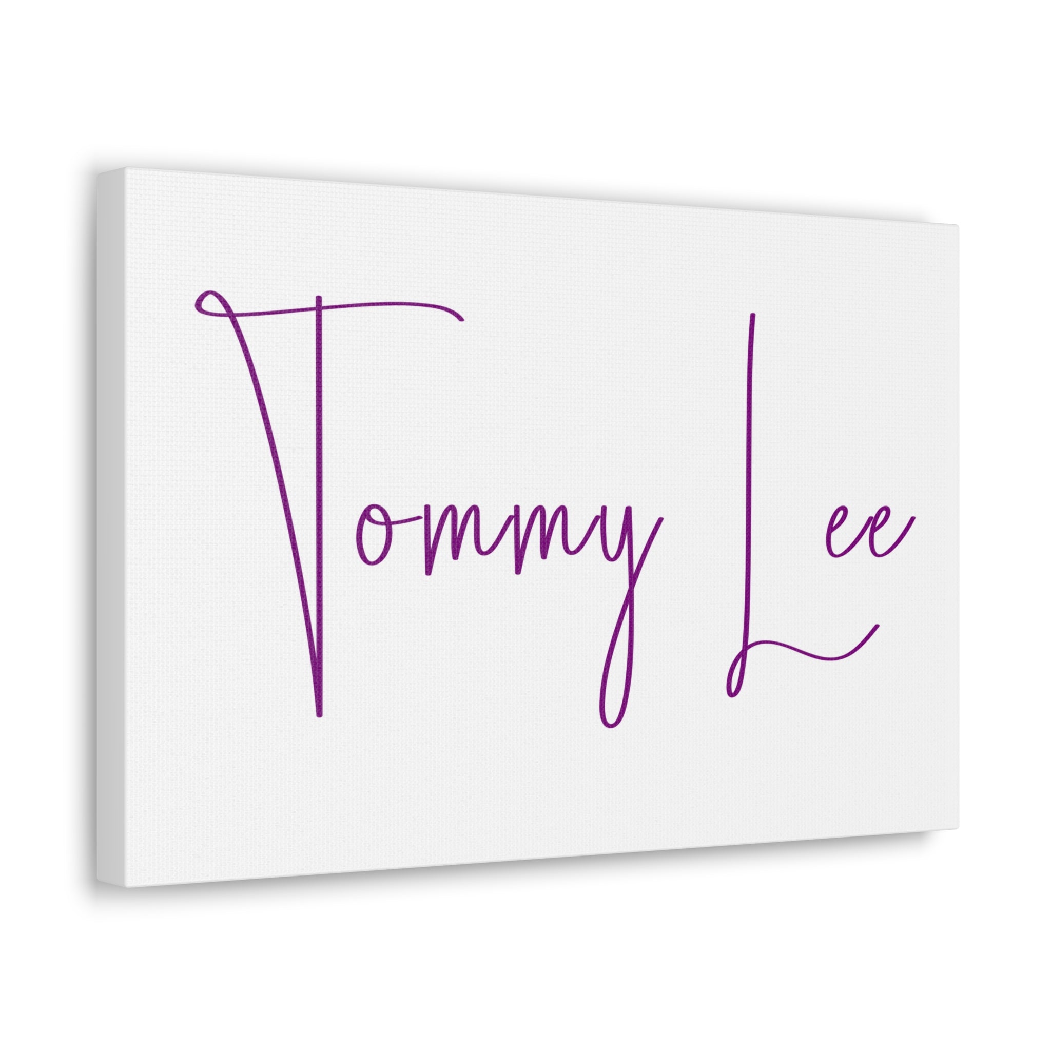 Baby name | Nursery Canvas Wall Art