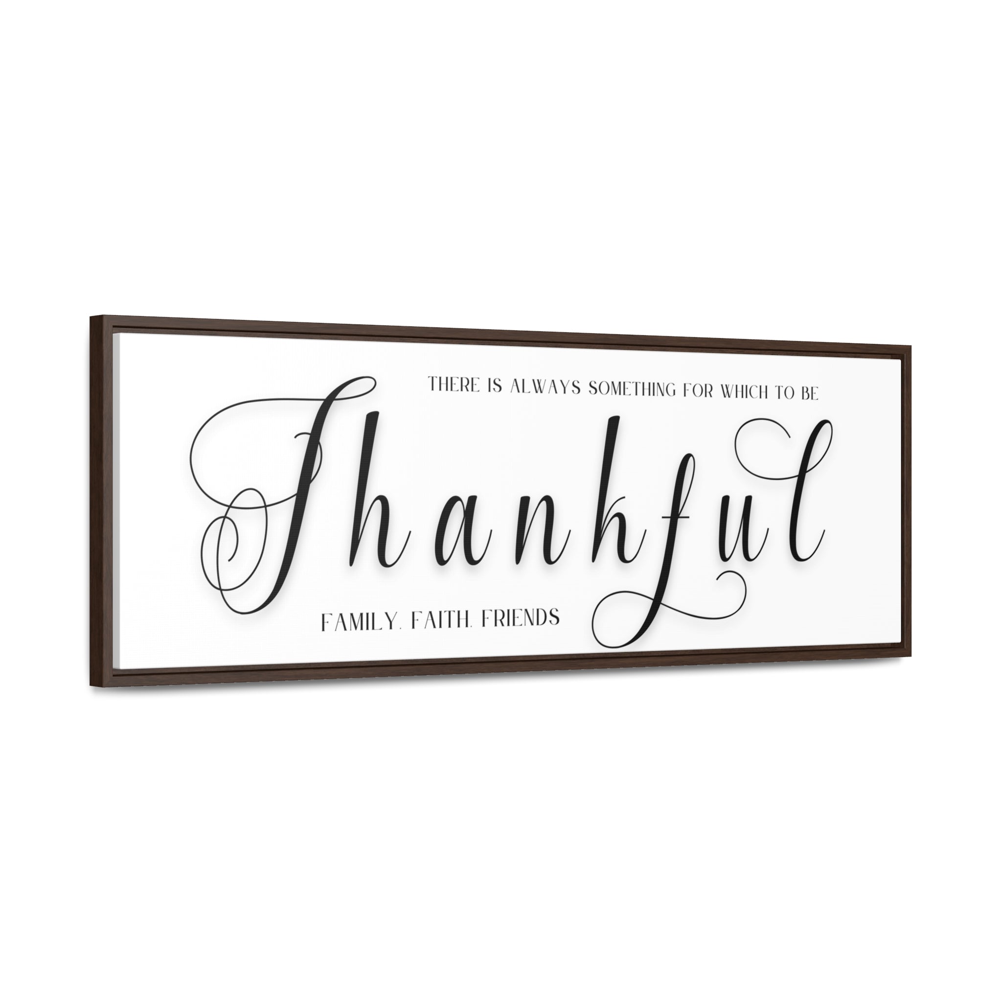 Something For Which To Be Thankful | Gratitude Wall Art | Canvas