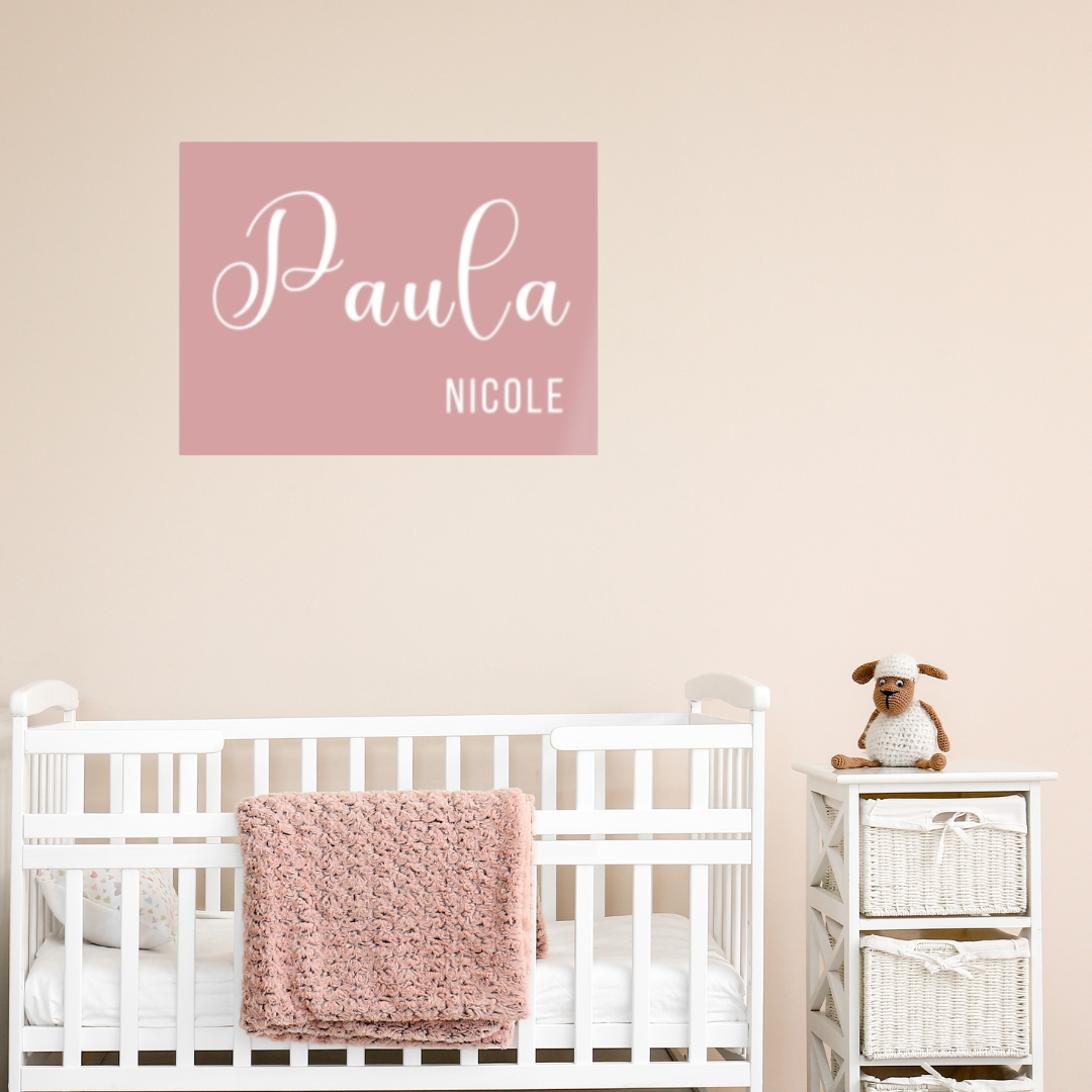 Kids Name Wall Art | Acrylic Prints