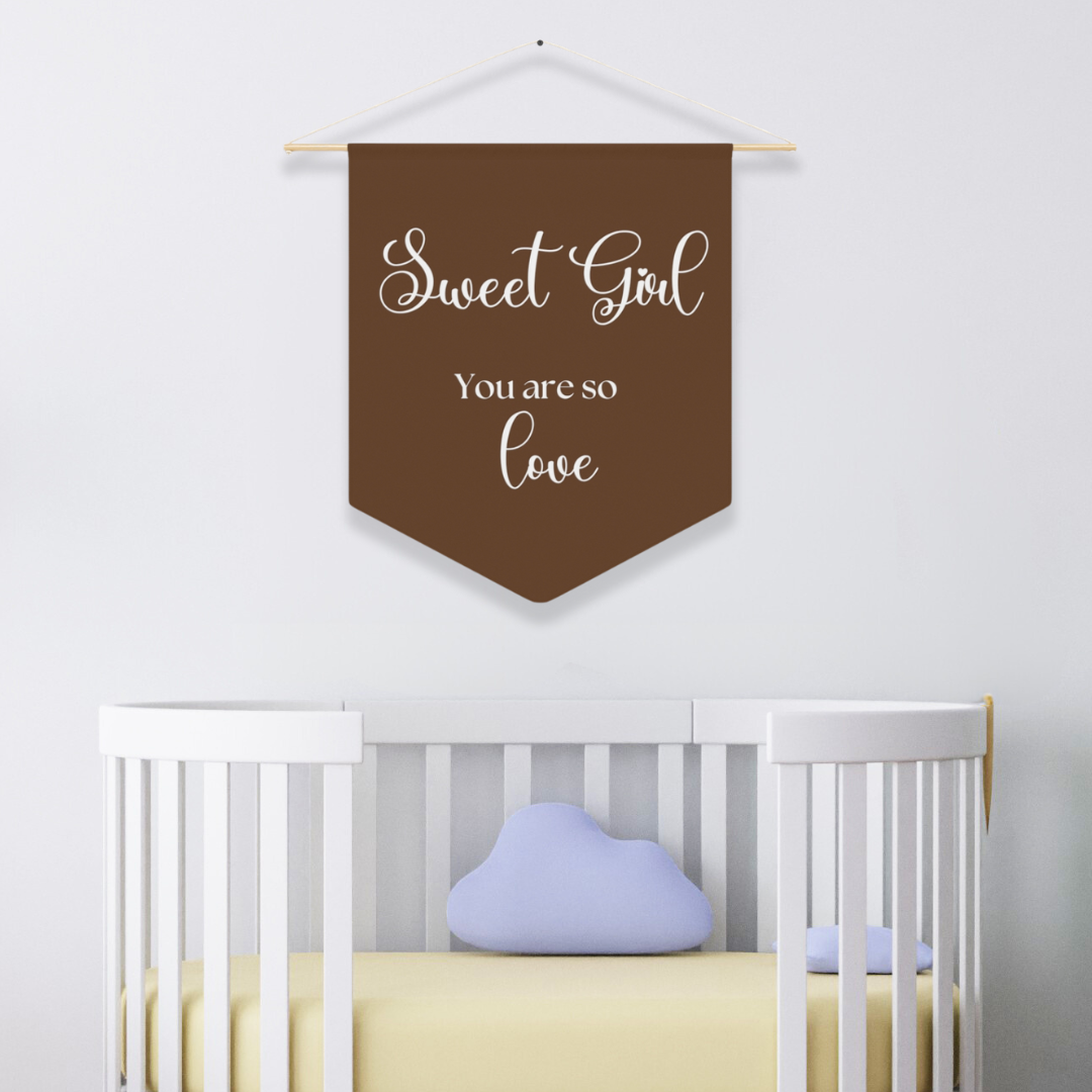 Sweet Girl You Are So Loved | Nursery Pennant