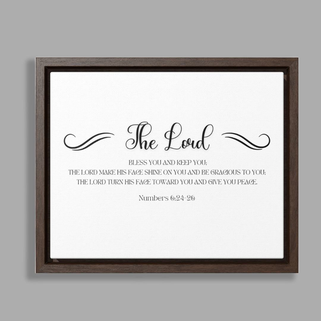 The Lord Bless You And Keep You | Christian Wall Art