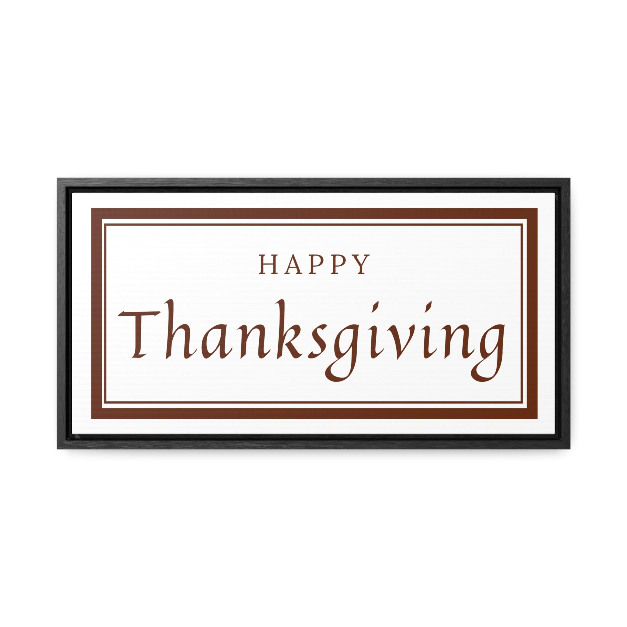 Happy Thanksgiving | Gratitude Wall Art | Canvas