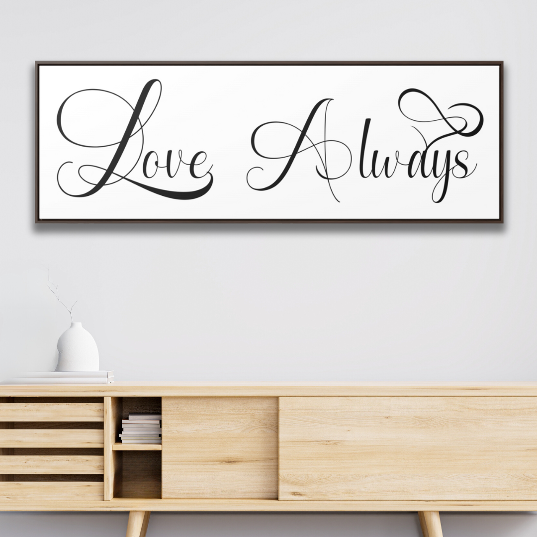 Love Always | Christian Wall Art