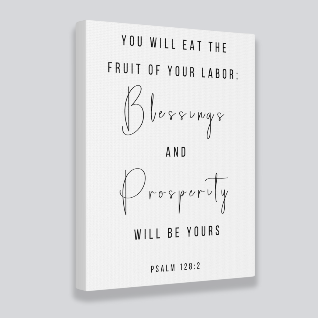 I Will Eat The Fruit Of Your Labor| Office Wall Art