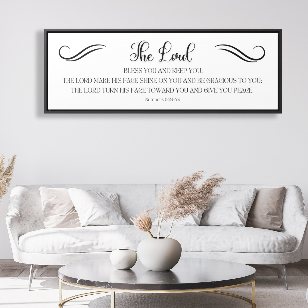 The Lord Bless You And Keep You | Christian Wall Art