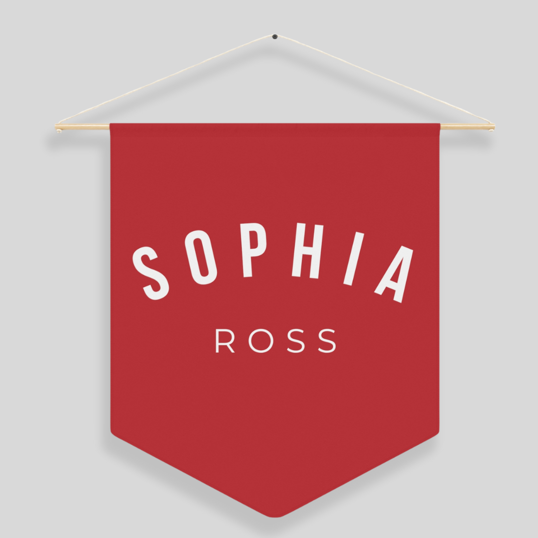 Custom kids Names | Wall Pennant Banner