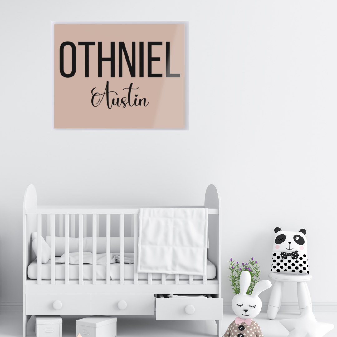 Kids Name Wall Art | Acrylic Prints