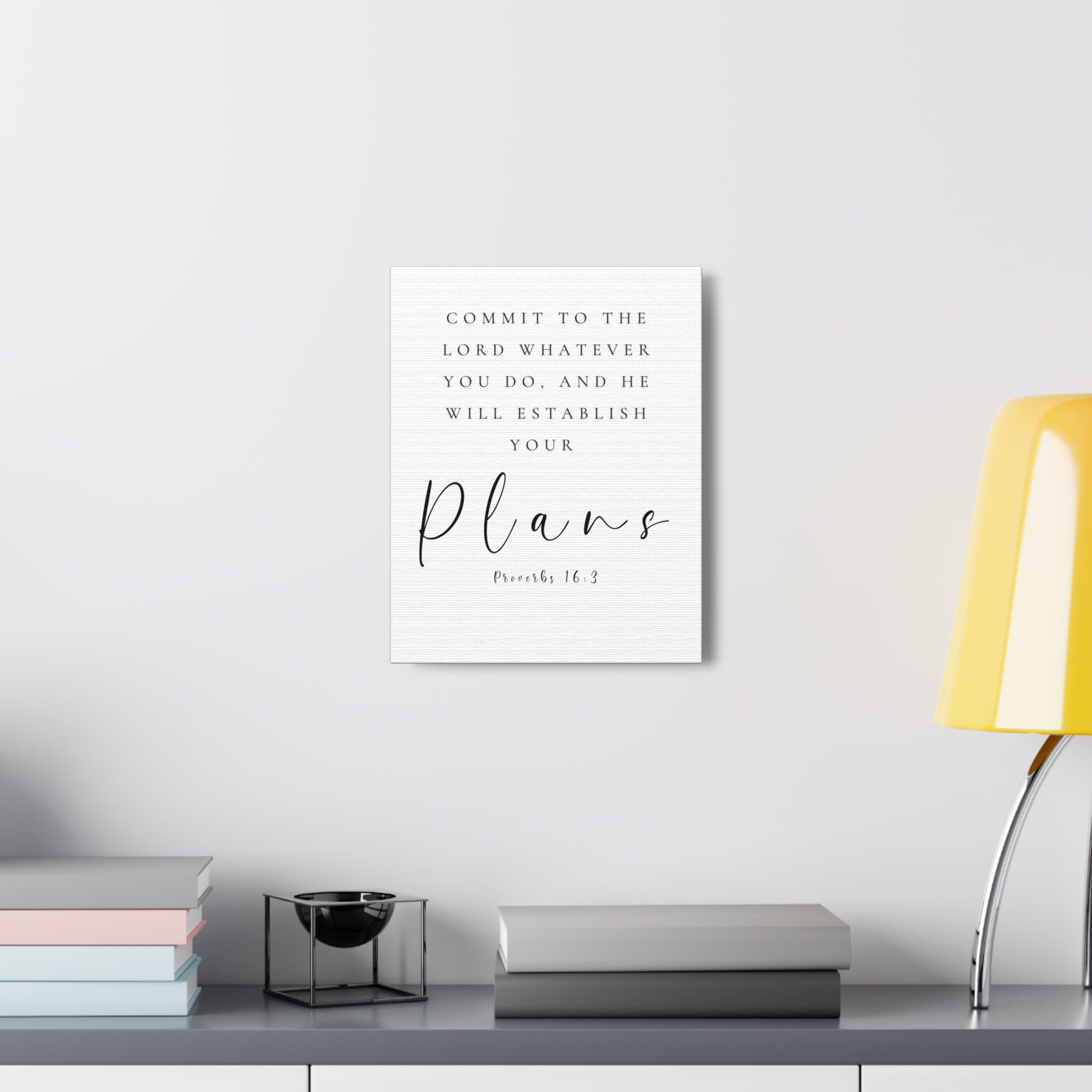 I Know The Plans I Have For You | Office Wall Art