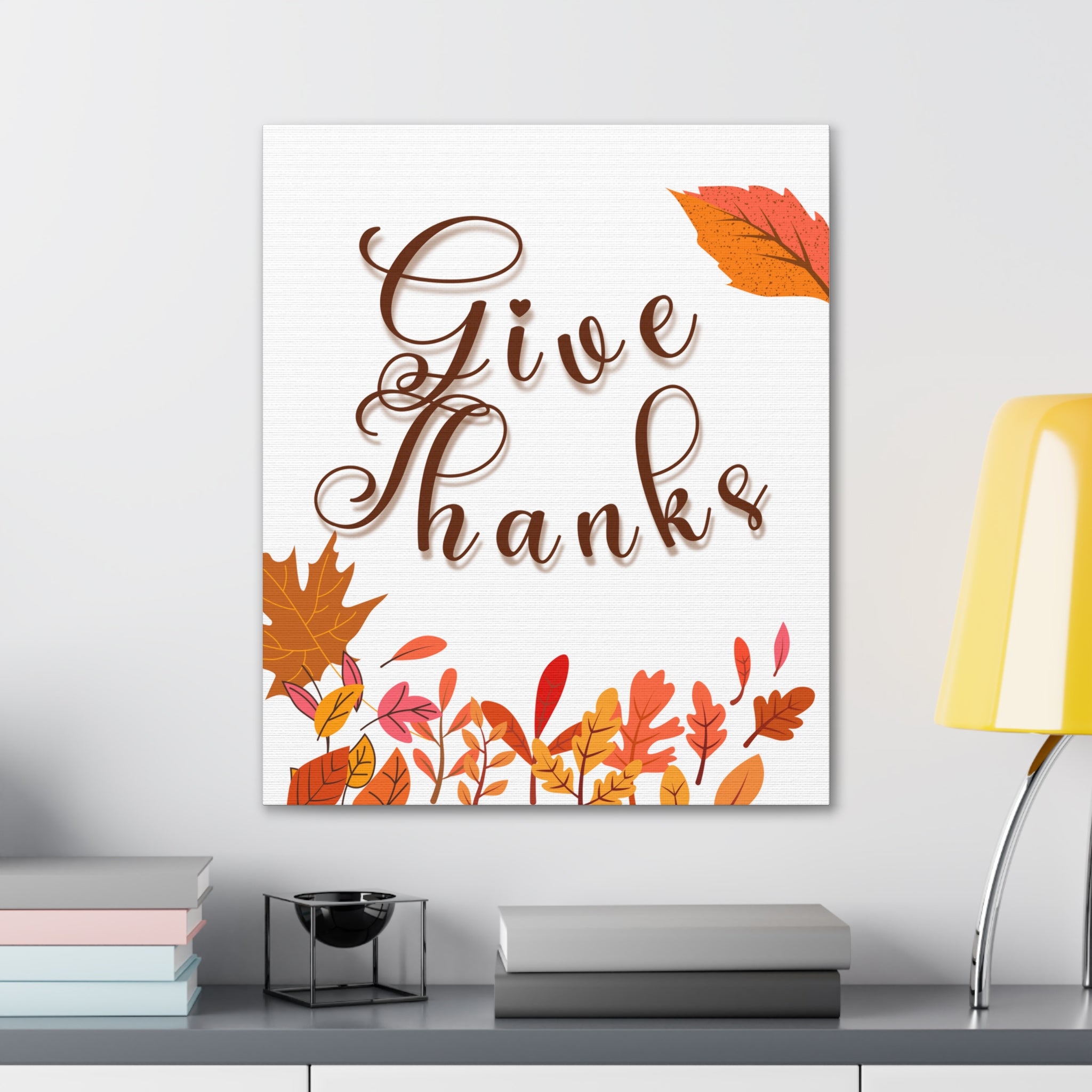 Give thanks with florals | Gratitude Wall Art