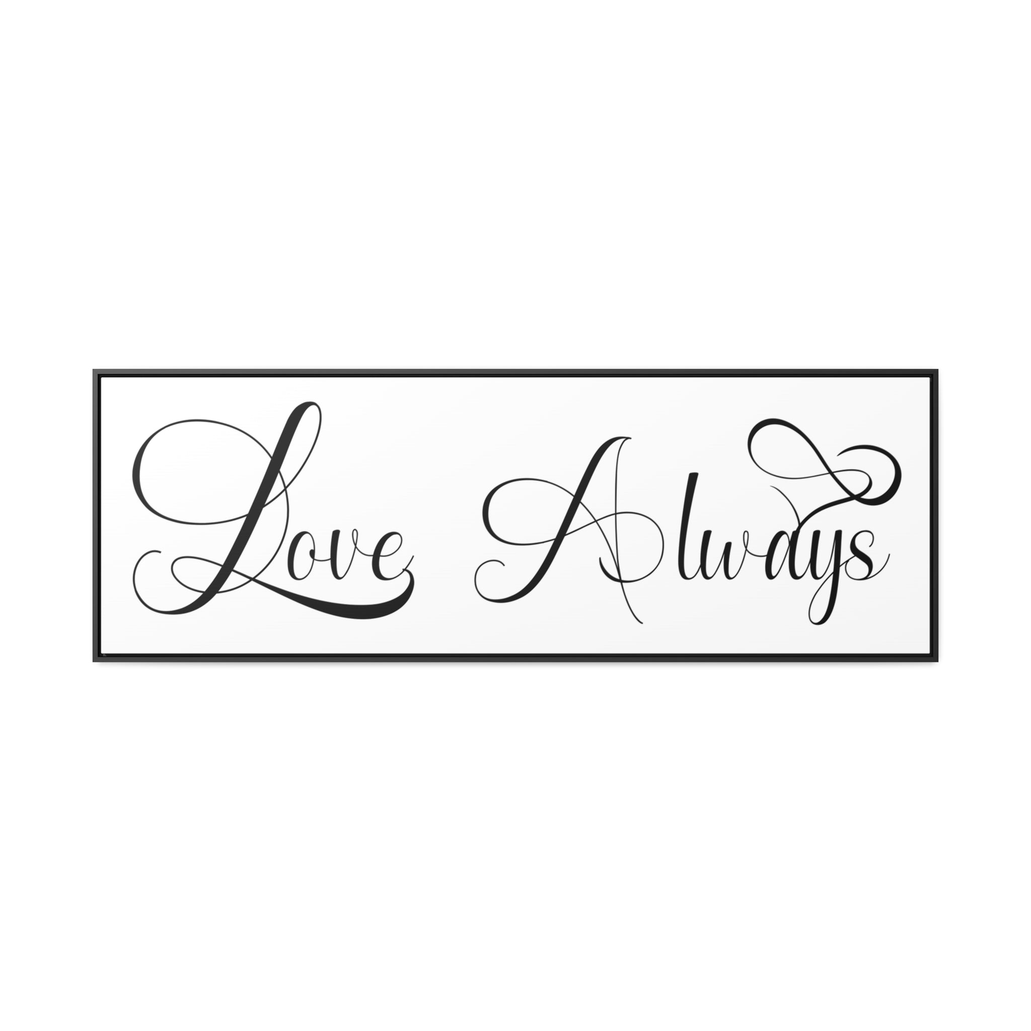 Love Always | Christian Wall Art