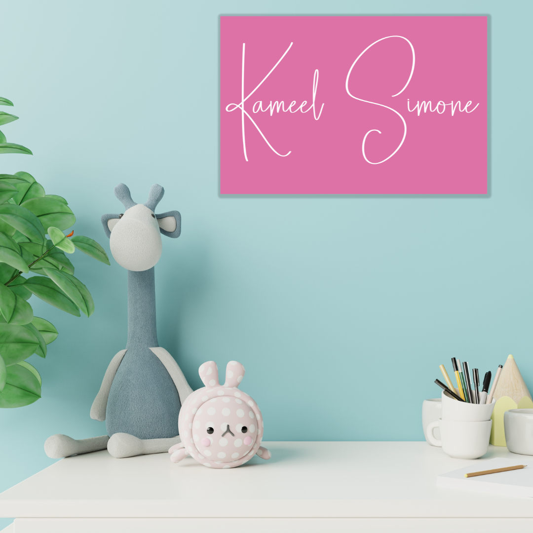 Kids Name Wall Art | Acrylic Prints