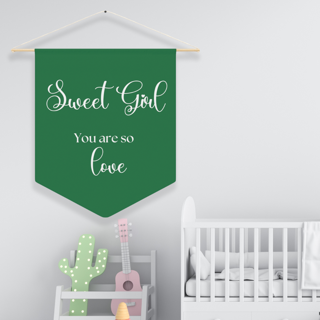 Sweet Girl You Are So Loved | Nursery Pennant