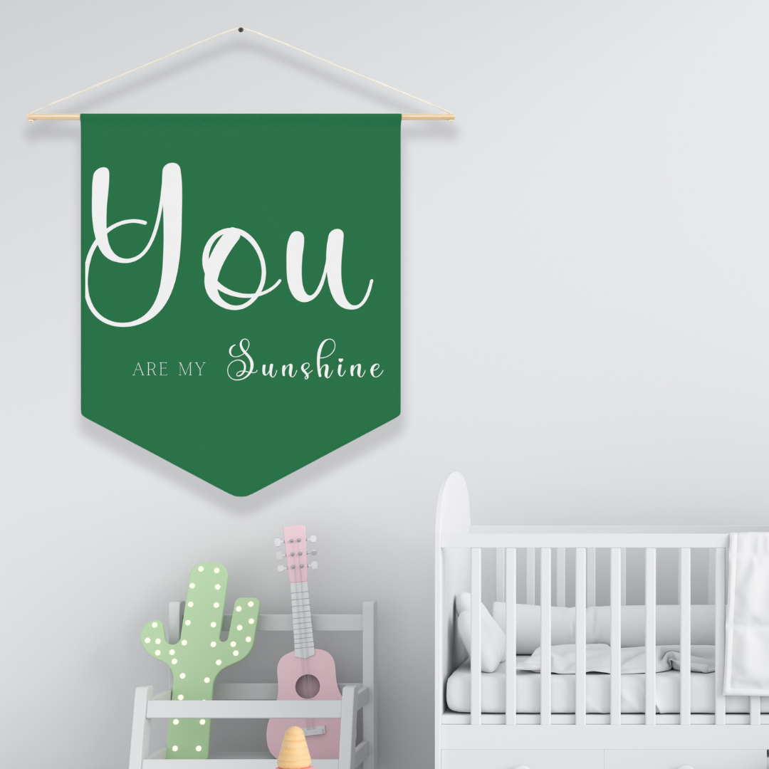 You Are My Sunshine | Nursery Pennant Wall Art