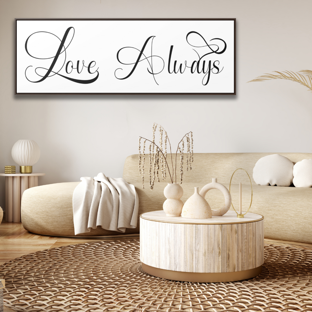 Love Always | Christian Wall Art