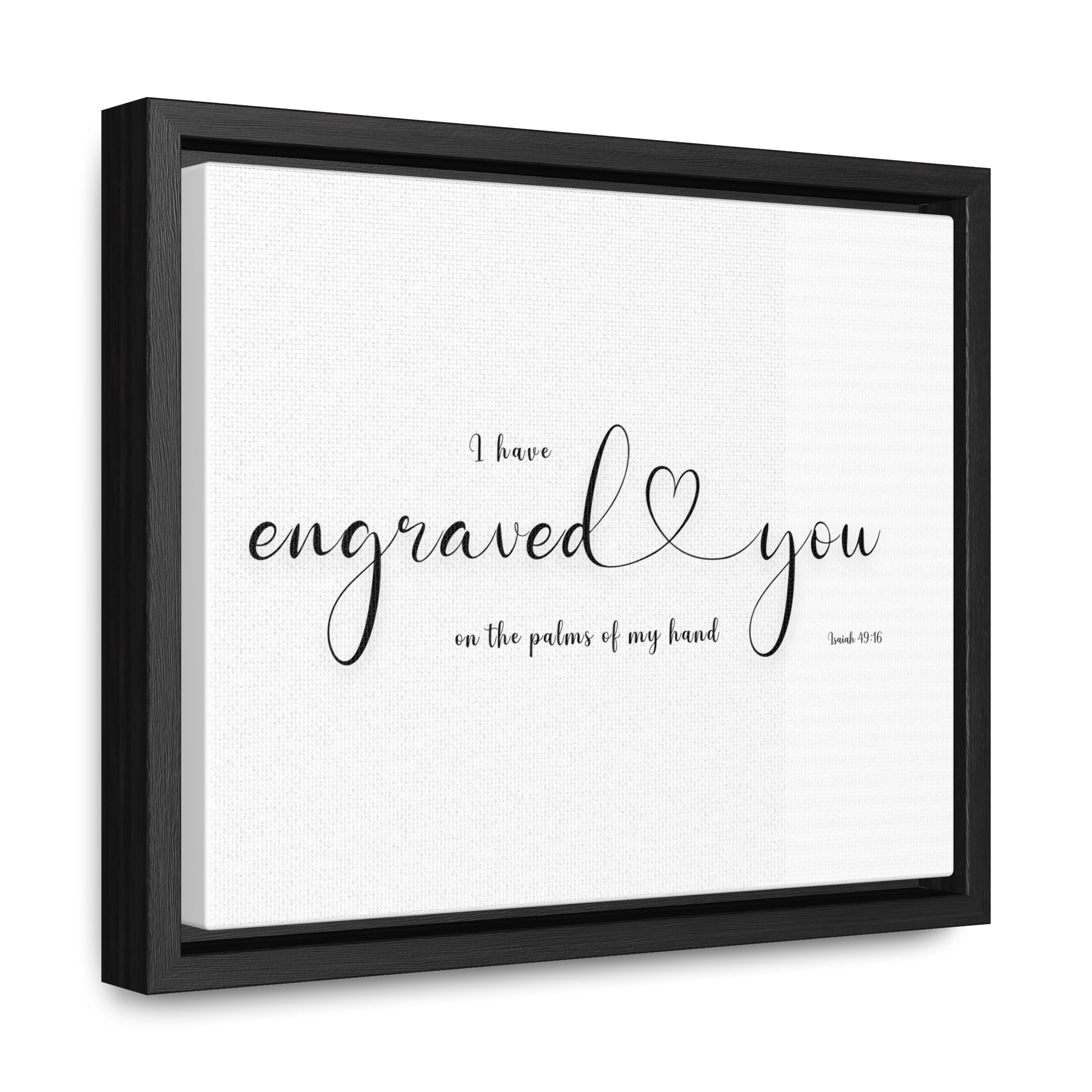 I Engraved You On The Palm Of My Hands | Christian Wall Art