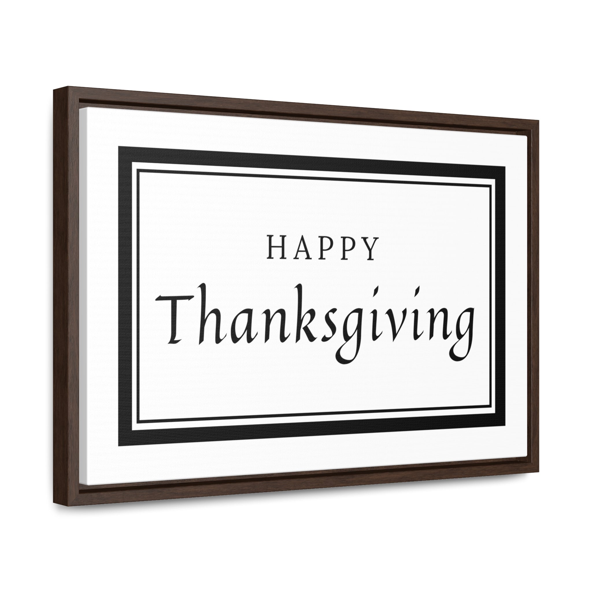 Happy Thanksgiving | Gratitude Wall Art | Canvas