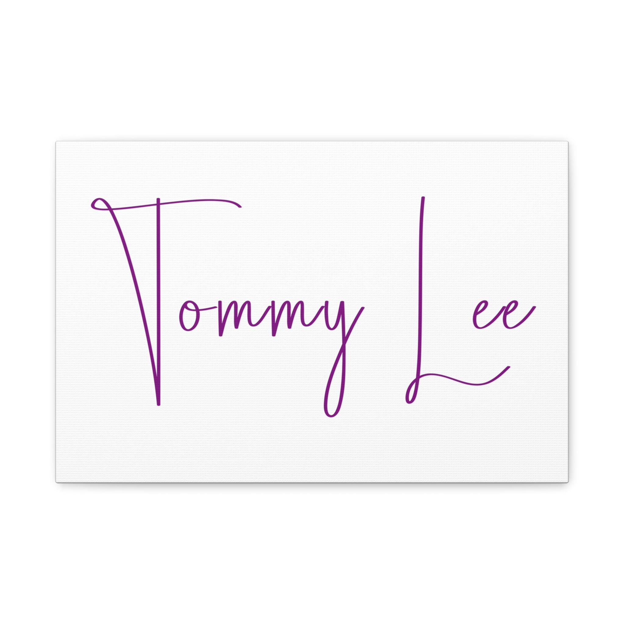 Baby name | Nursery Canvas Wall Art