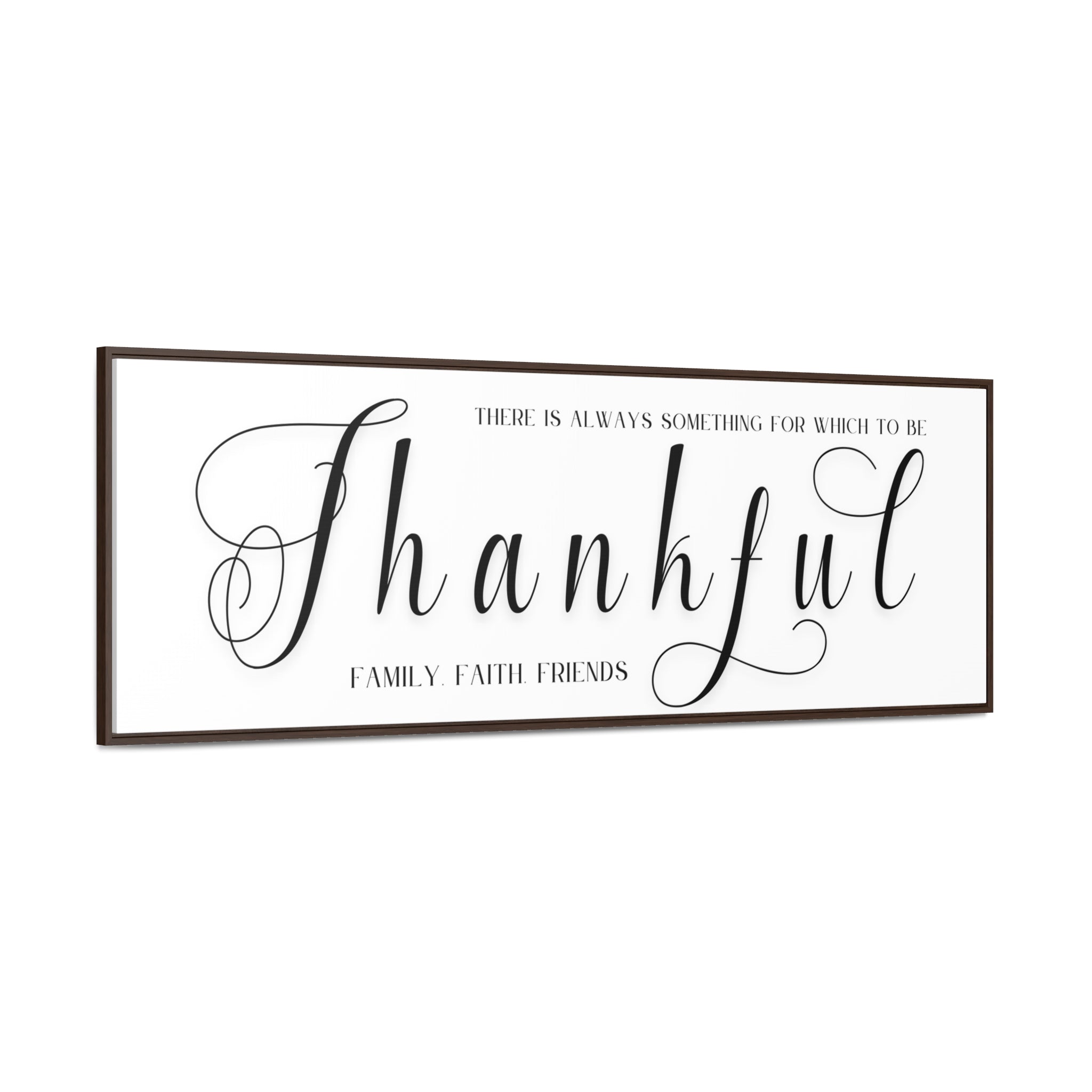 Something For Which To Be Thankful | Gratitude Wall Art | Canvas