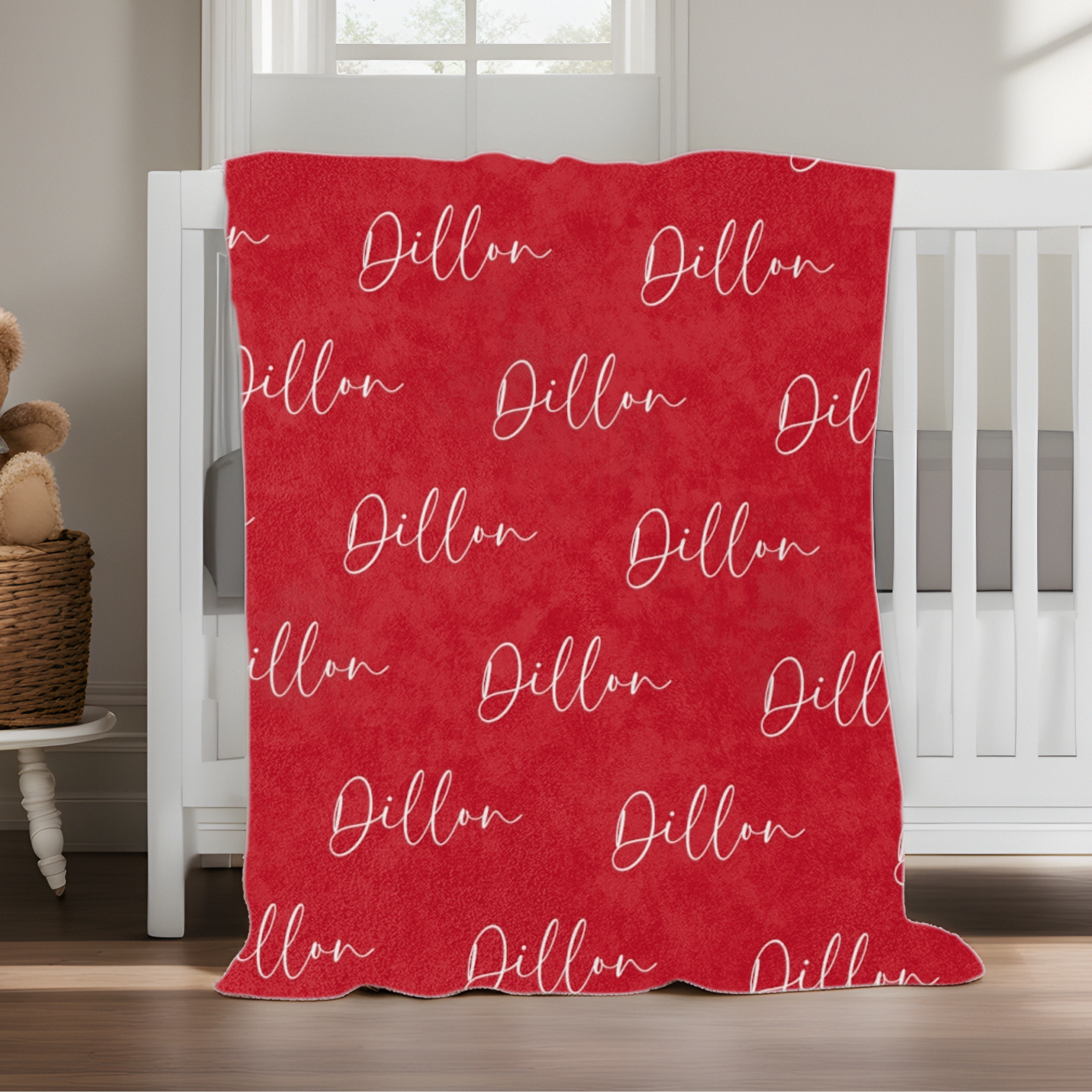 Kids Personalized First Name Blanket | Velveteen Minky