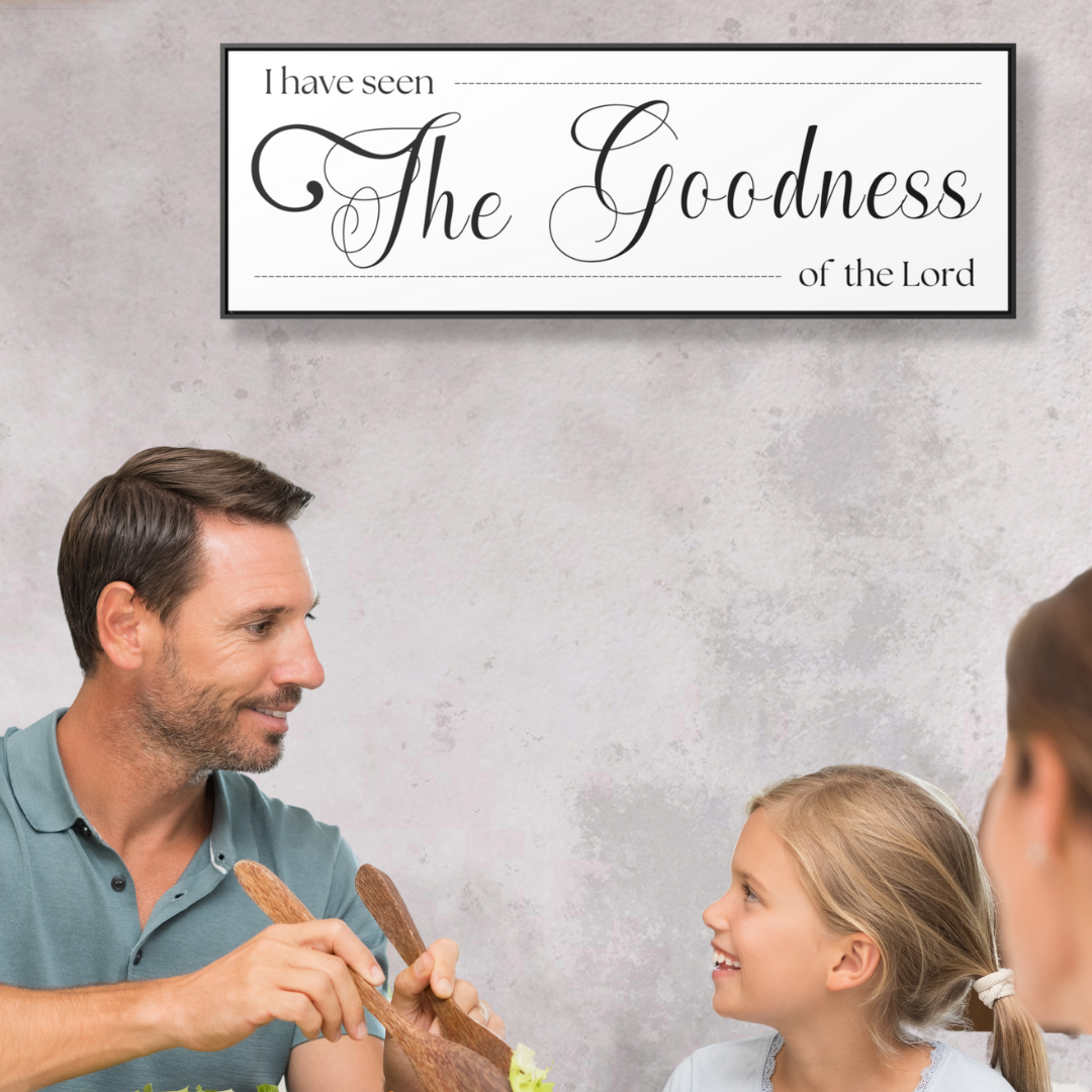 Goodness Of The Lord | Christian Wall Art