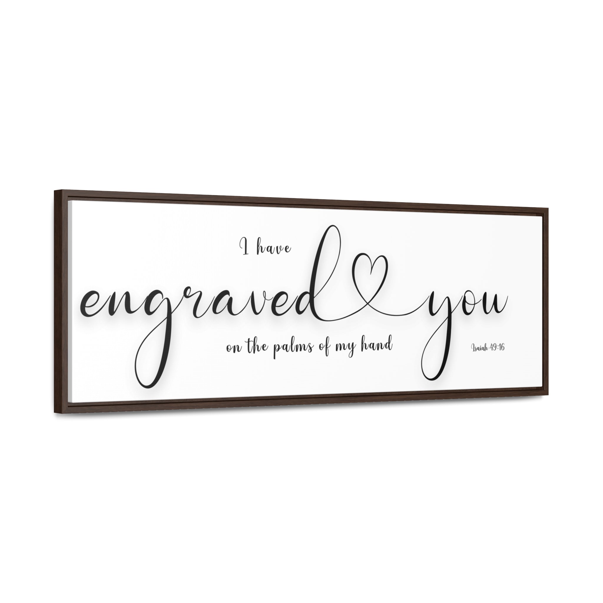 I Engraved You On The Palm Of My Hands | Christian Wall Art