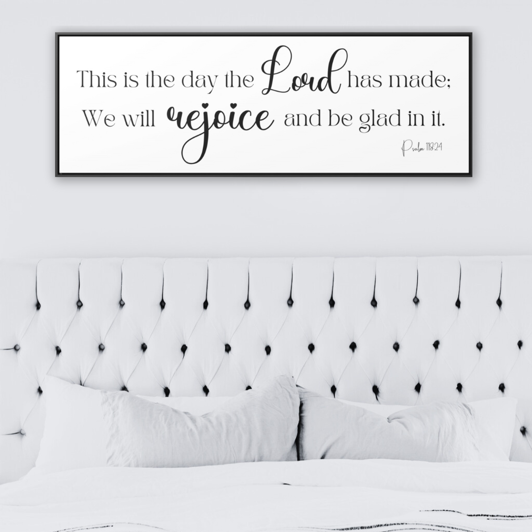 This Is The Day The Lord Has Made | Christian Wall Art