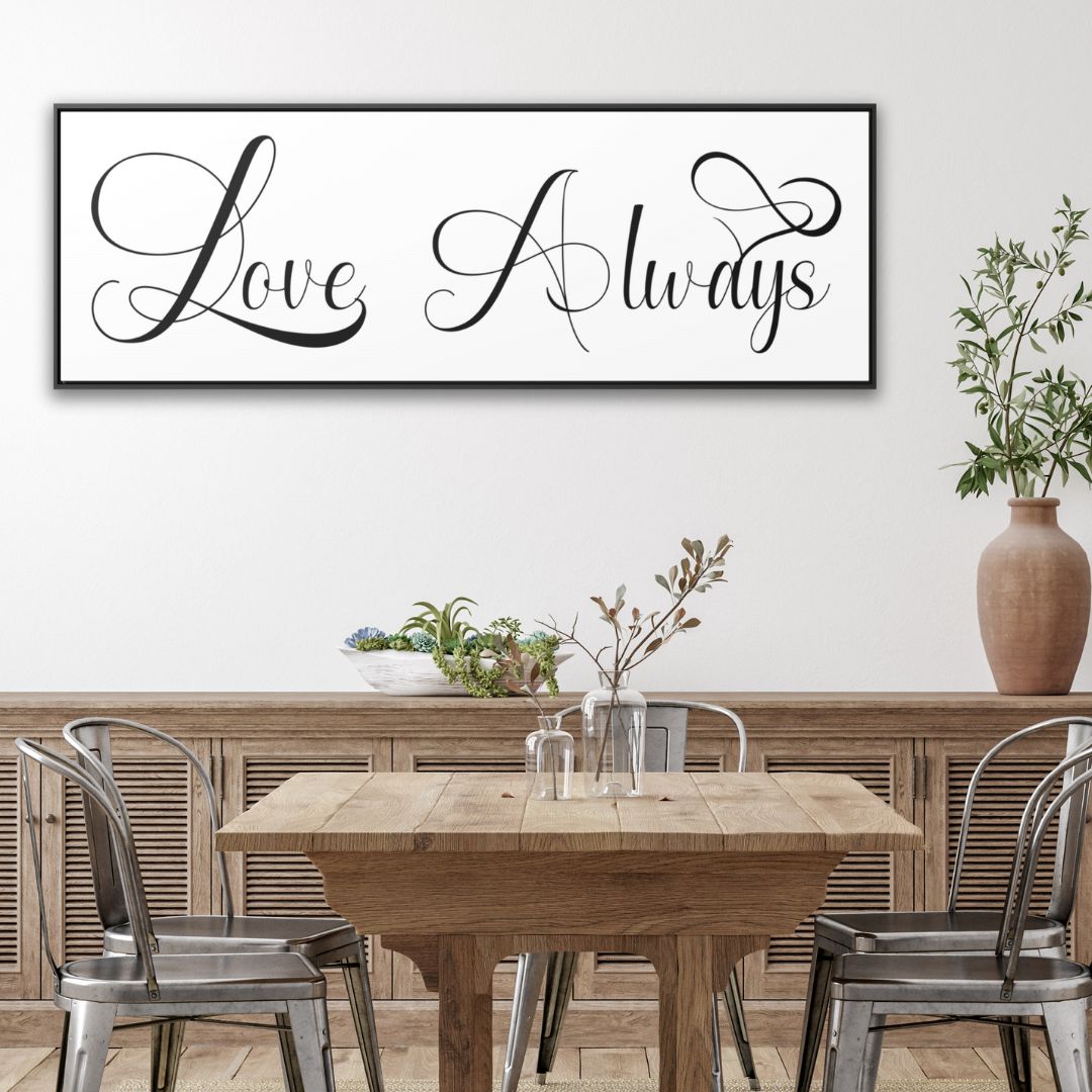 Love Always | Christian Wall Art