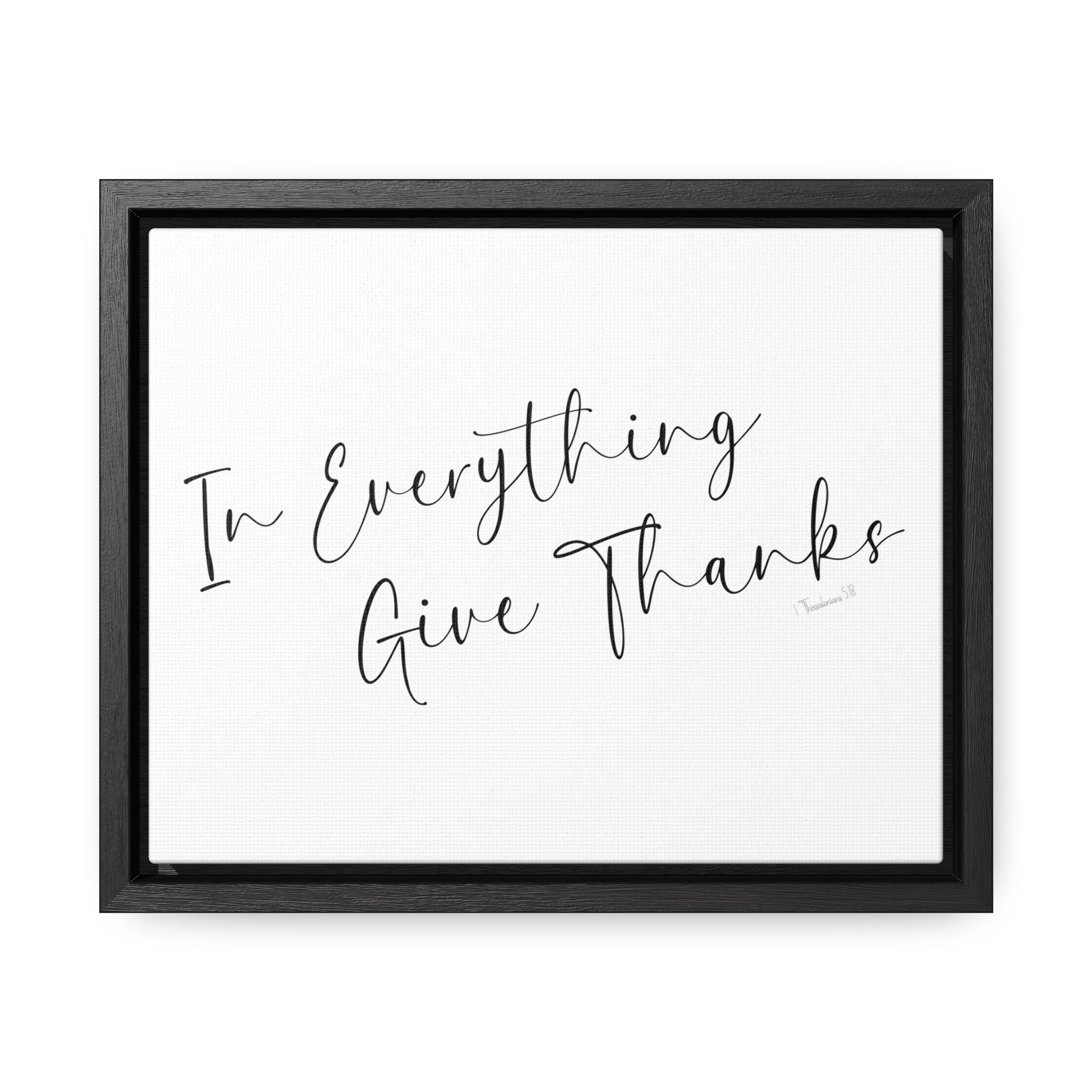 In Everything Give Thanks | Christian Wall Art