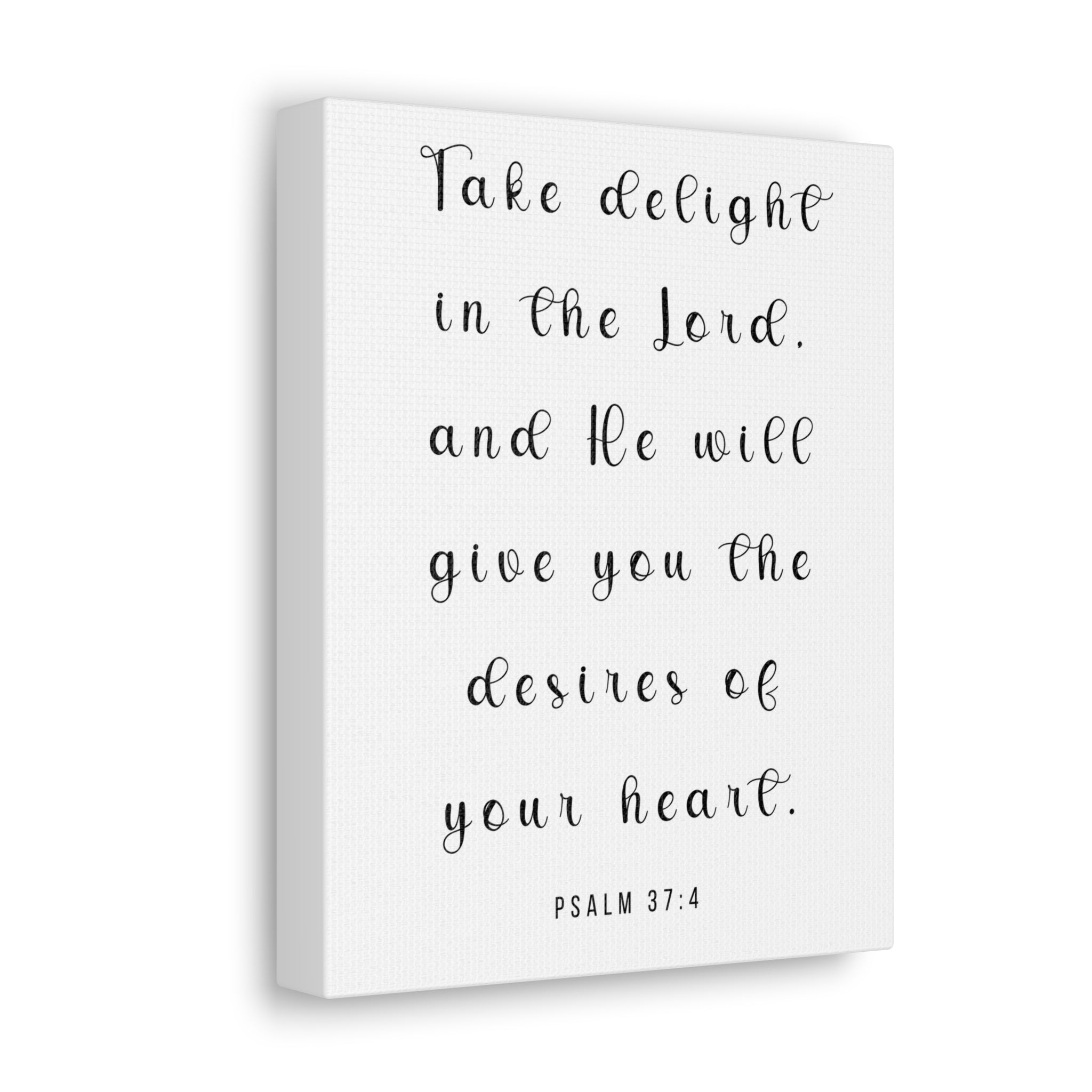 Take Delight In The Lord | Office Wall Art