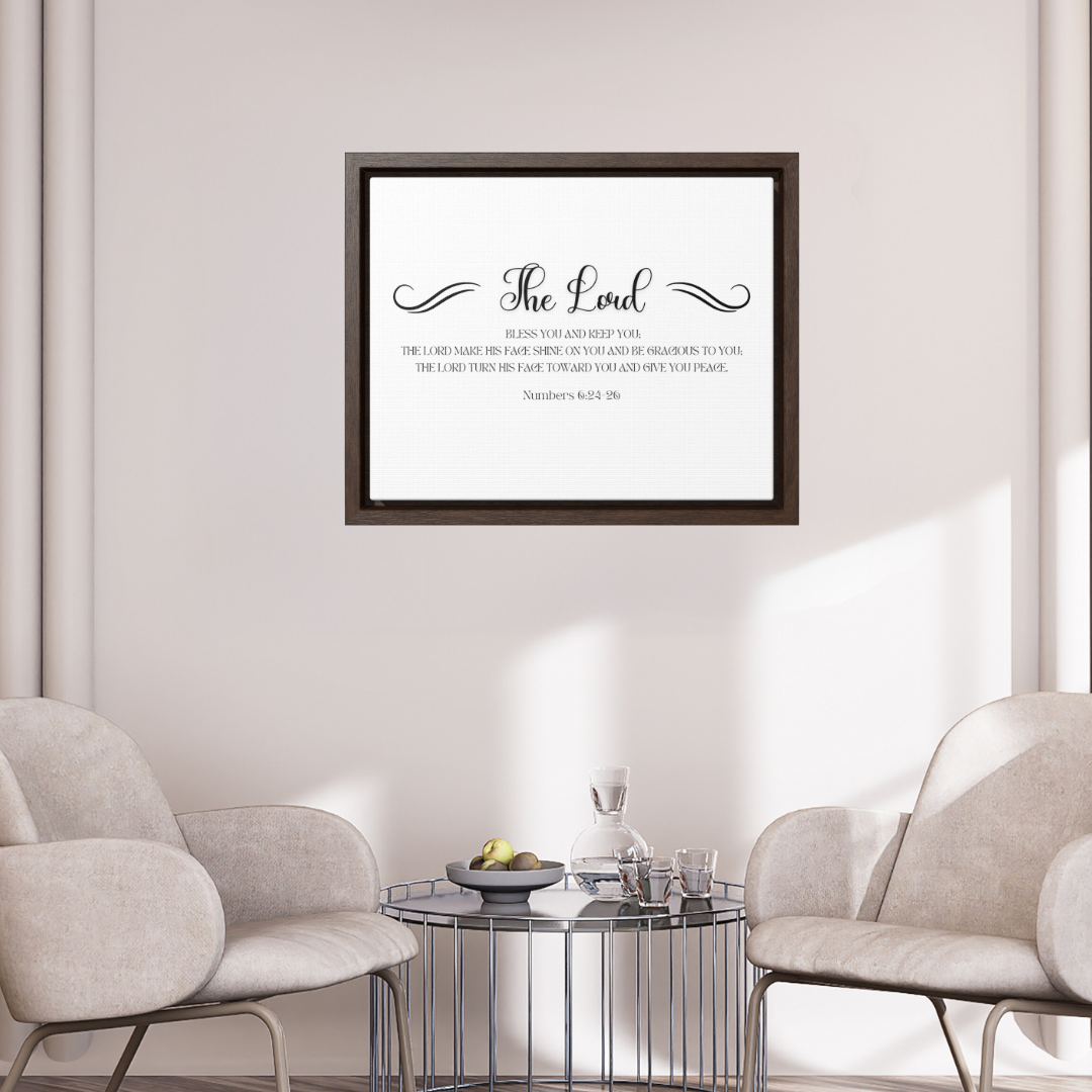 The Lord Bless You And Keep You | Christian Wall Art