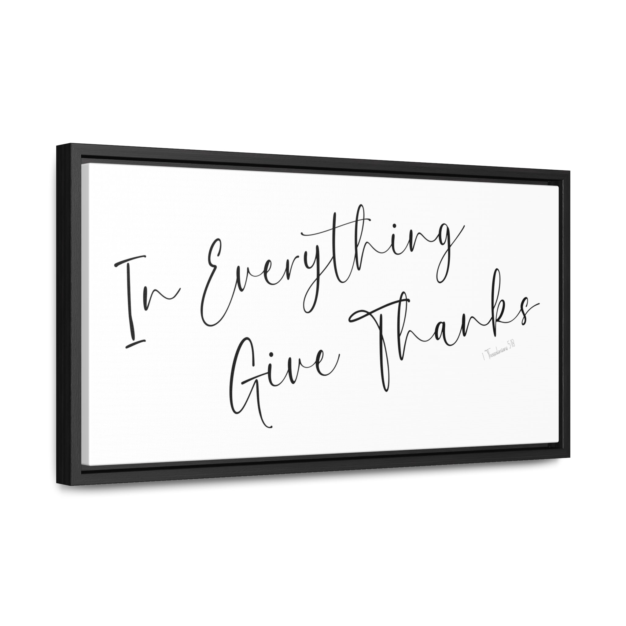 In Everything Give Thanks | Christian Wall Art