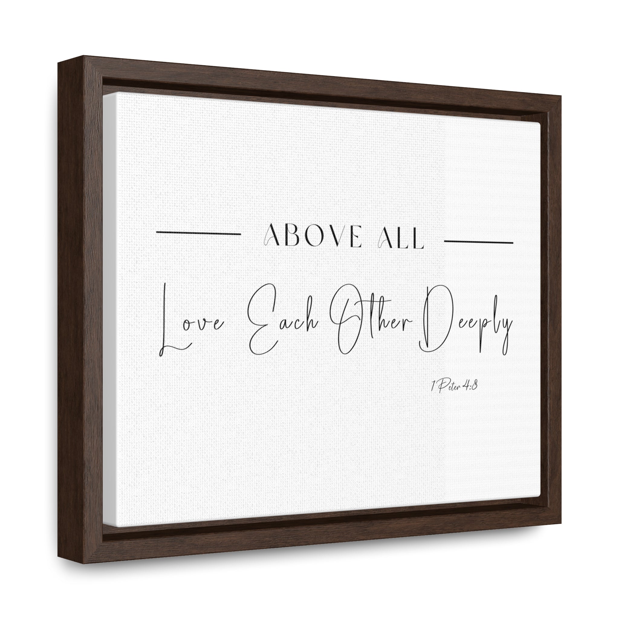 Love Each Other Deeply | Christian Wall Art