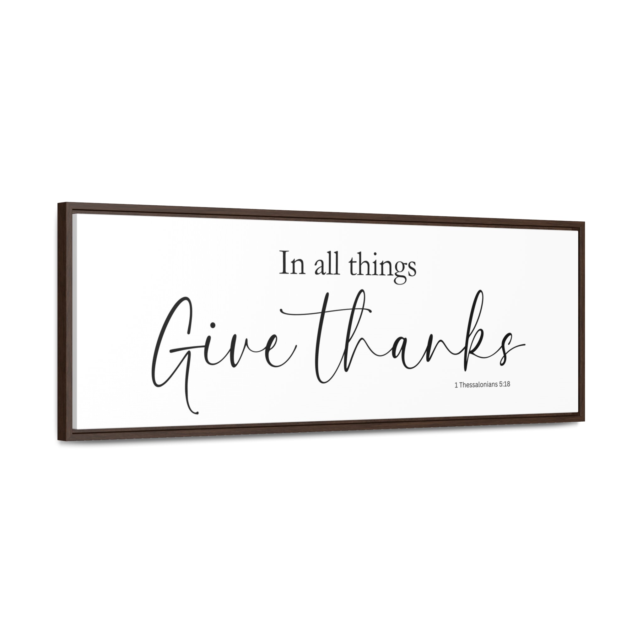 In All Things Give Thanks | Christian Wall Art